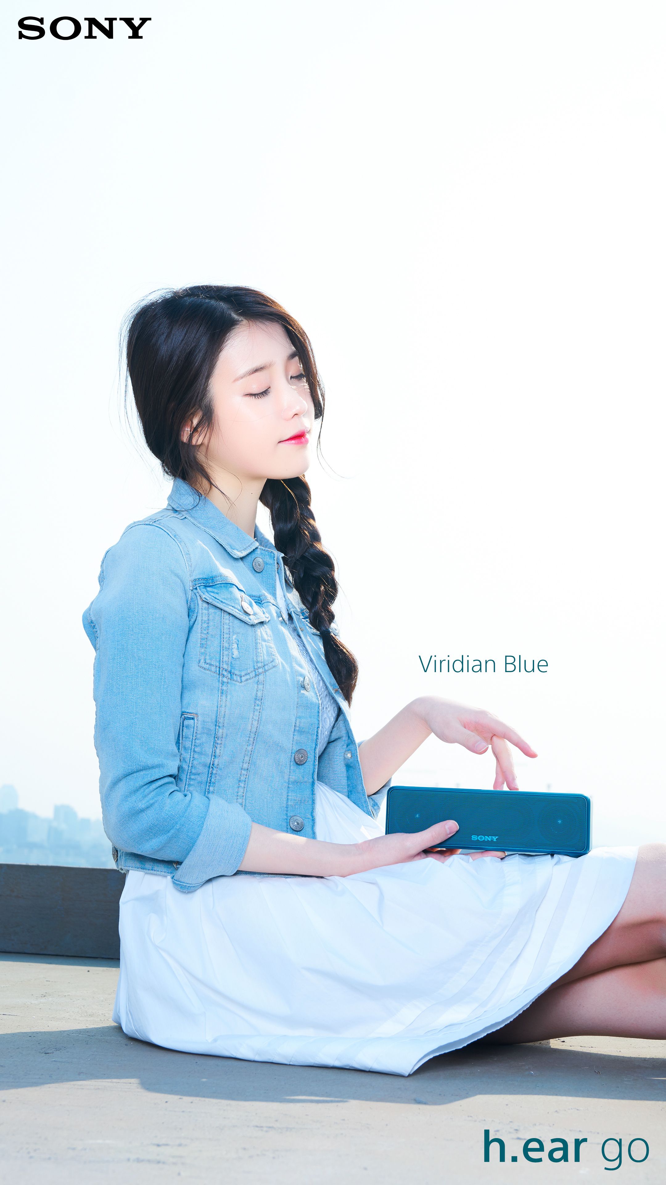 iu for Sony Korea 비리디언 블루 Viridian Blue