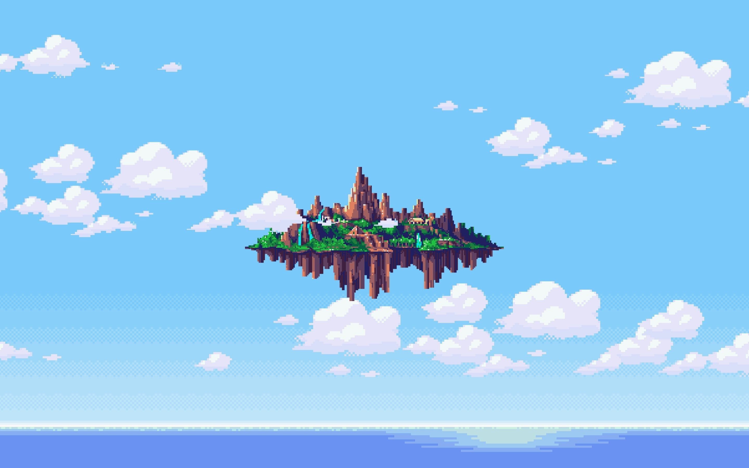 I Made An Angel Island Wallpaper For The Old School Sonic Fans (2880 X 1800)