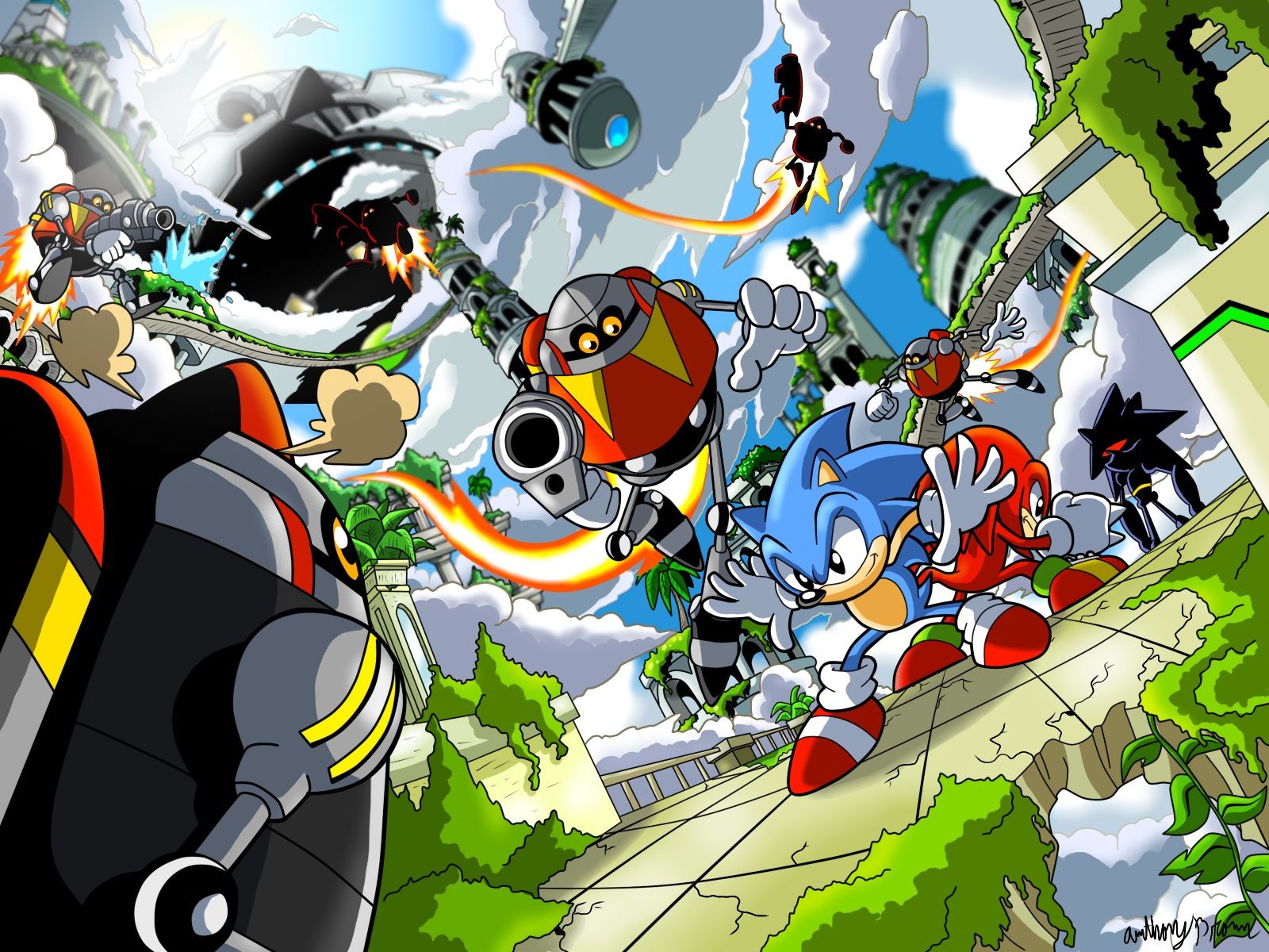 Mecha Sonic the Hedgehog Anime Image Board