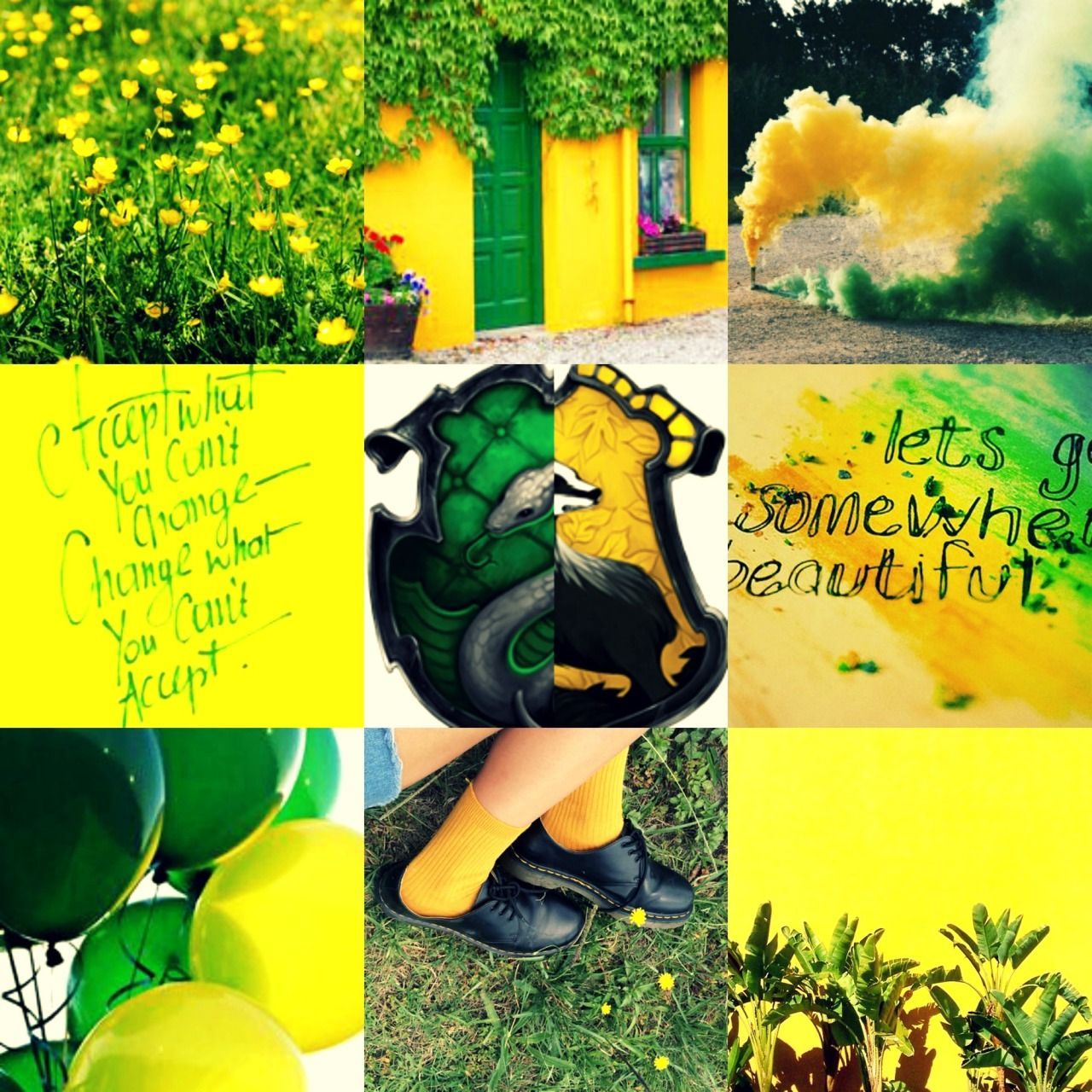 HP Aesthetics: Slytherpuff ” 'Lack of loyalty is one of the major causes of fail. Slytherin and hufflepuff, Harry potter wallpaper, Harry potter fantastic beasts