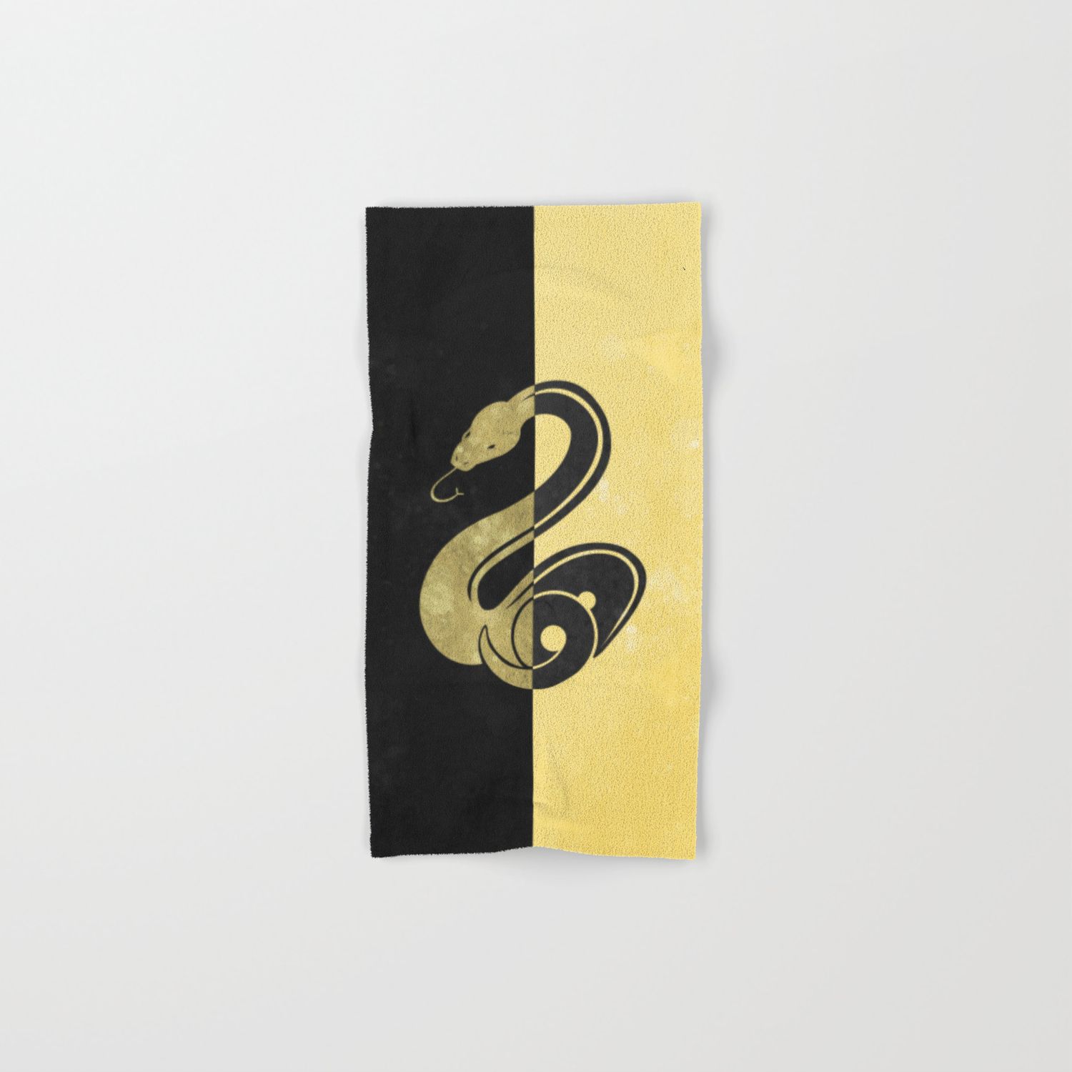 Slytherpuff Hand & Bath Towel