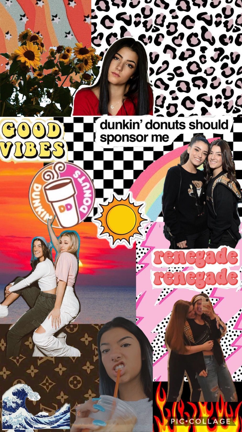 VSCO Wallpaper Charli D'amelio. My vibe, Wallpaper, Vsco