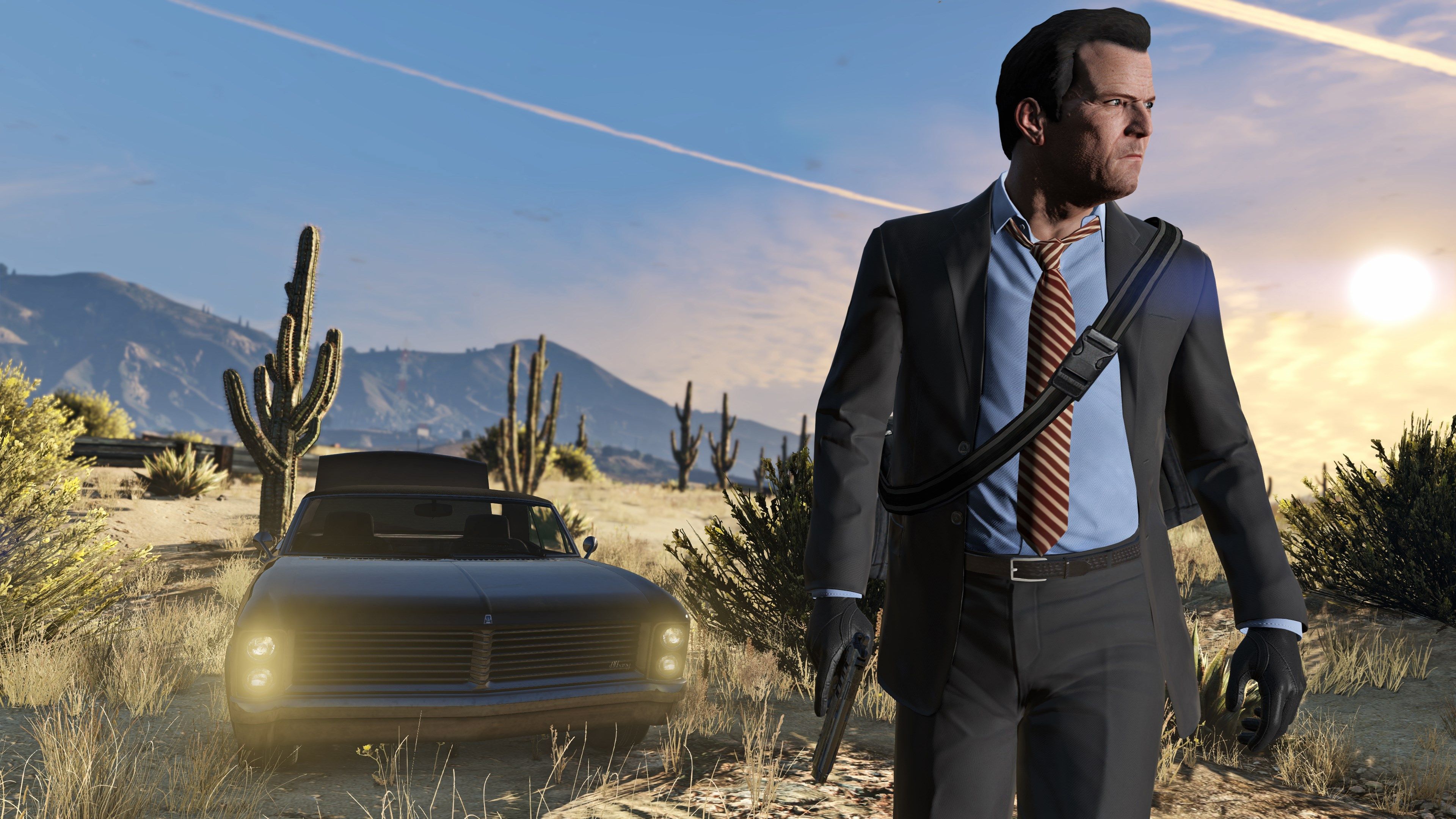 Michael In GTA V, HD Games, 4k Wallpaper, Image, Background, Photo and Picture