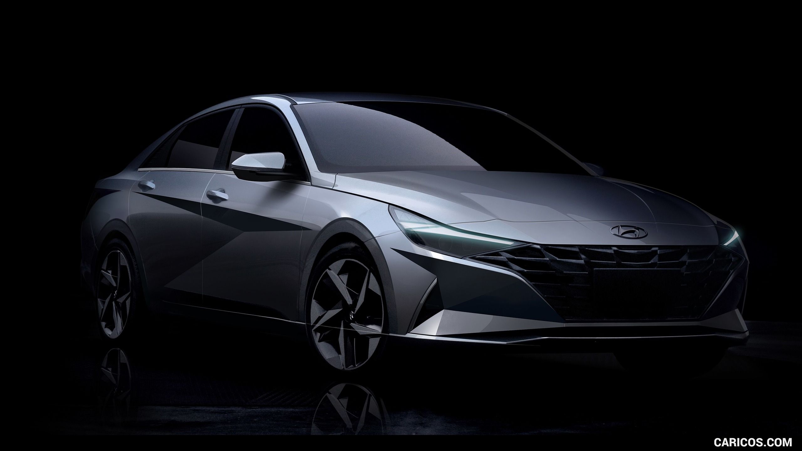 Hyundai Elantra. HD Wallpaper