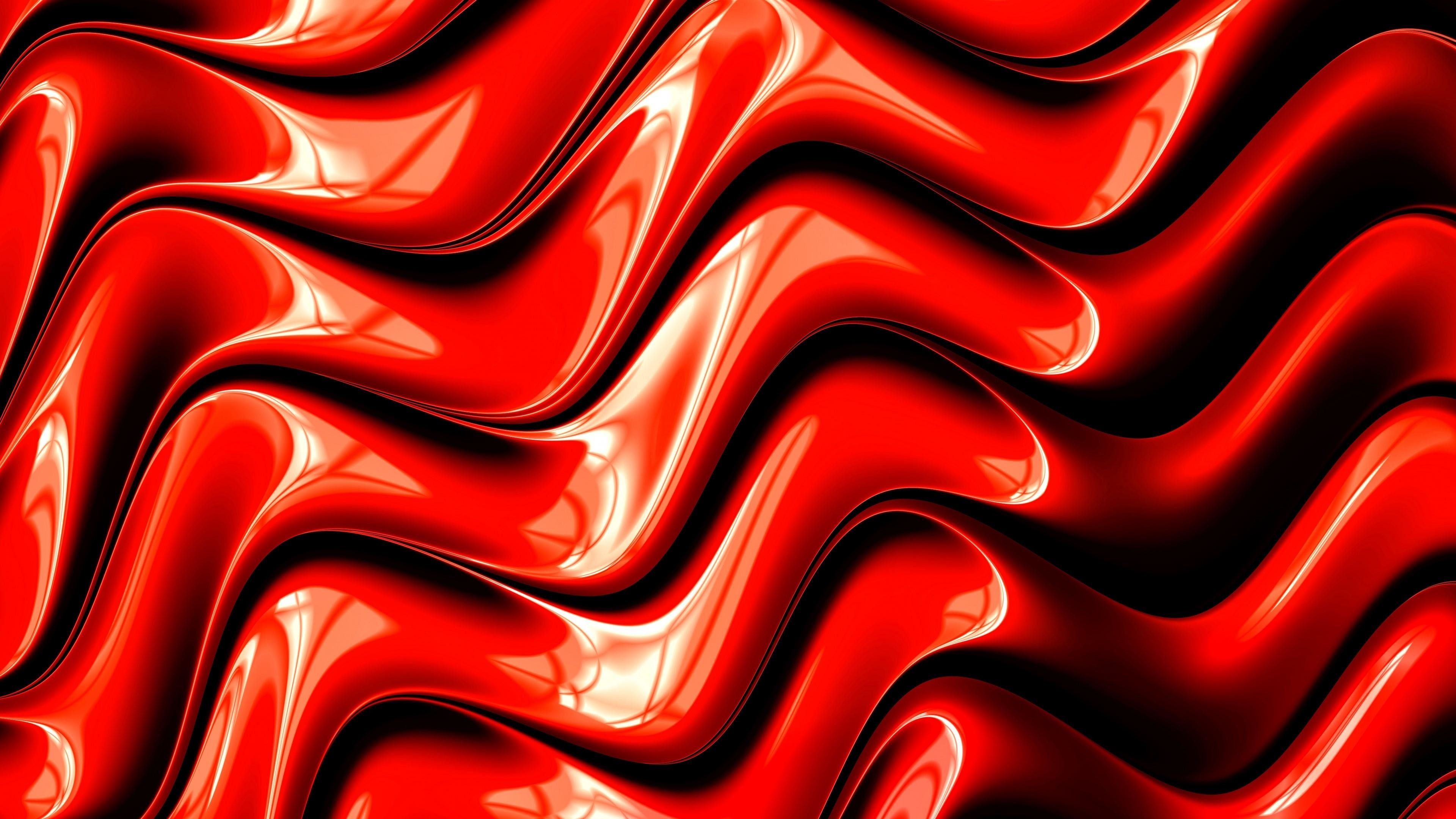 Red 3D Wallpaper Free Red 3D Background
