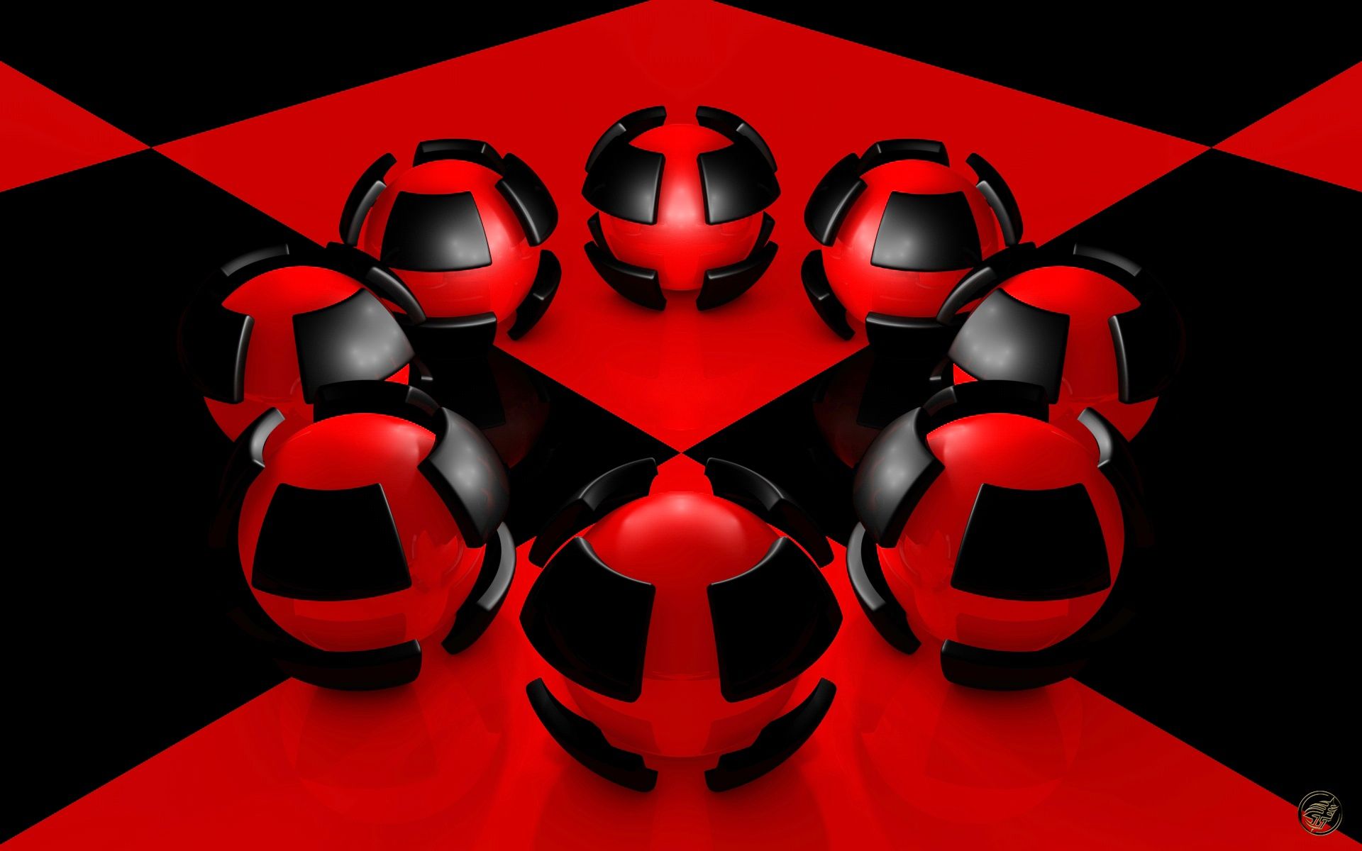 Black And Red Wallpaper For Desktop
