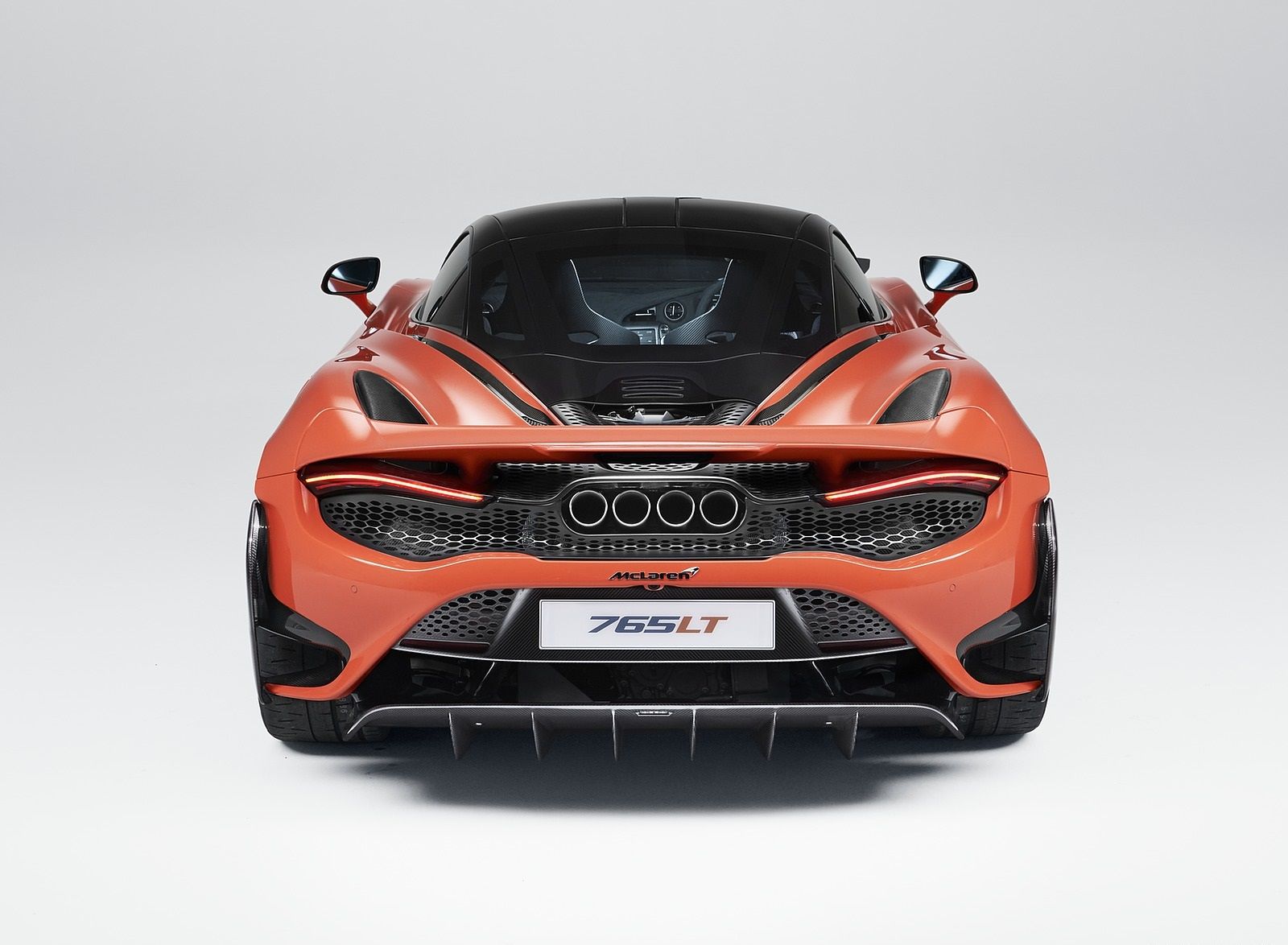 McLaren 765LT Rear Wallpaper