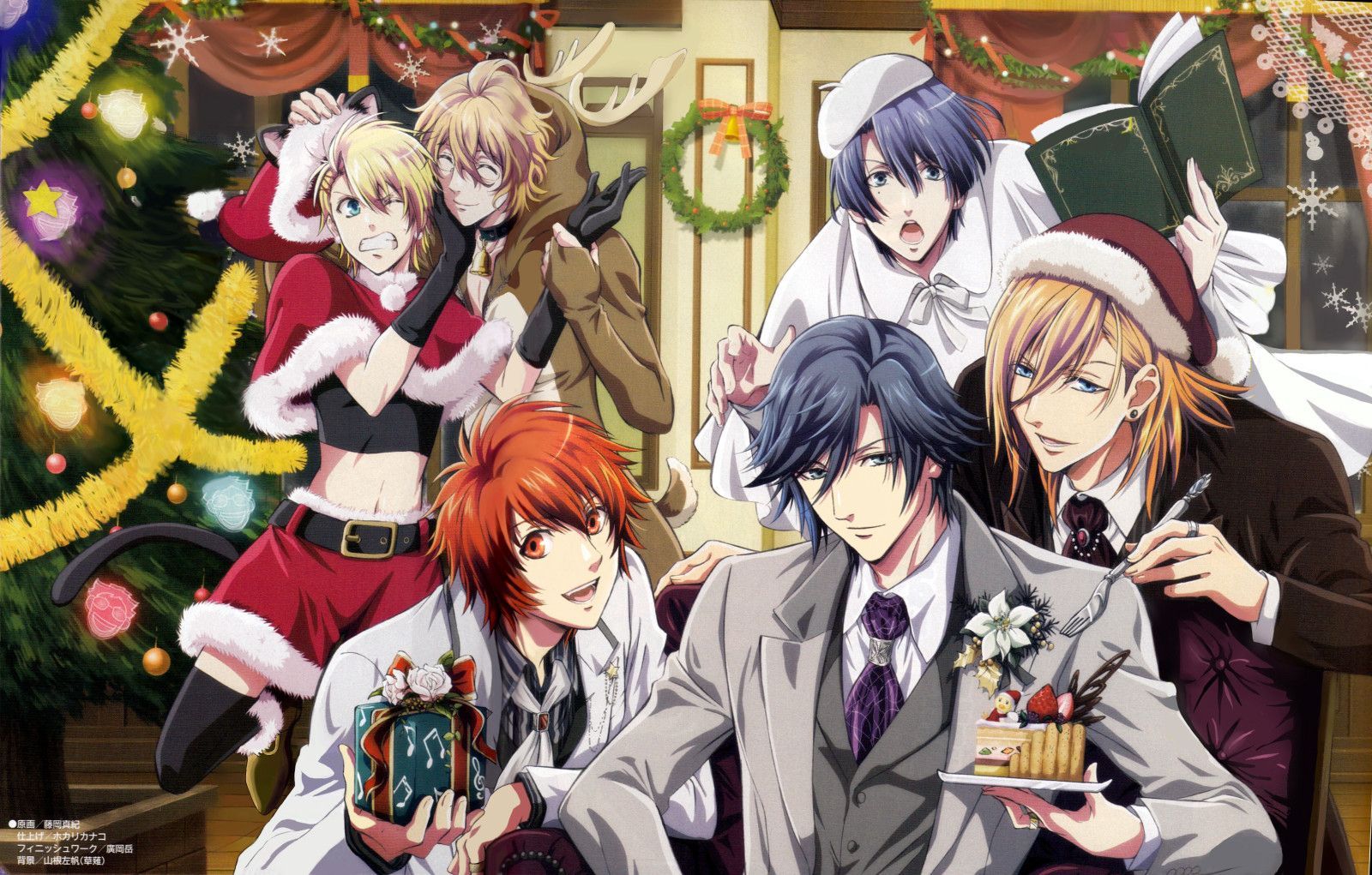 Christmas Anime Boys Wallpaper Free Christmas Anime Boys Background