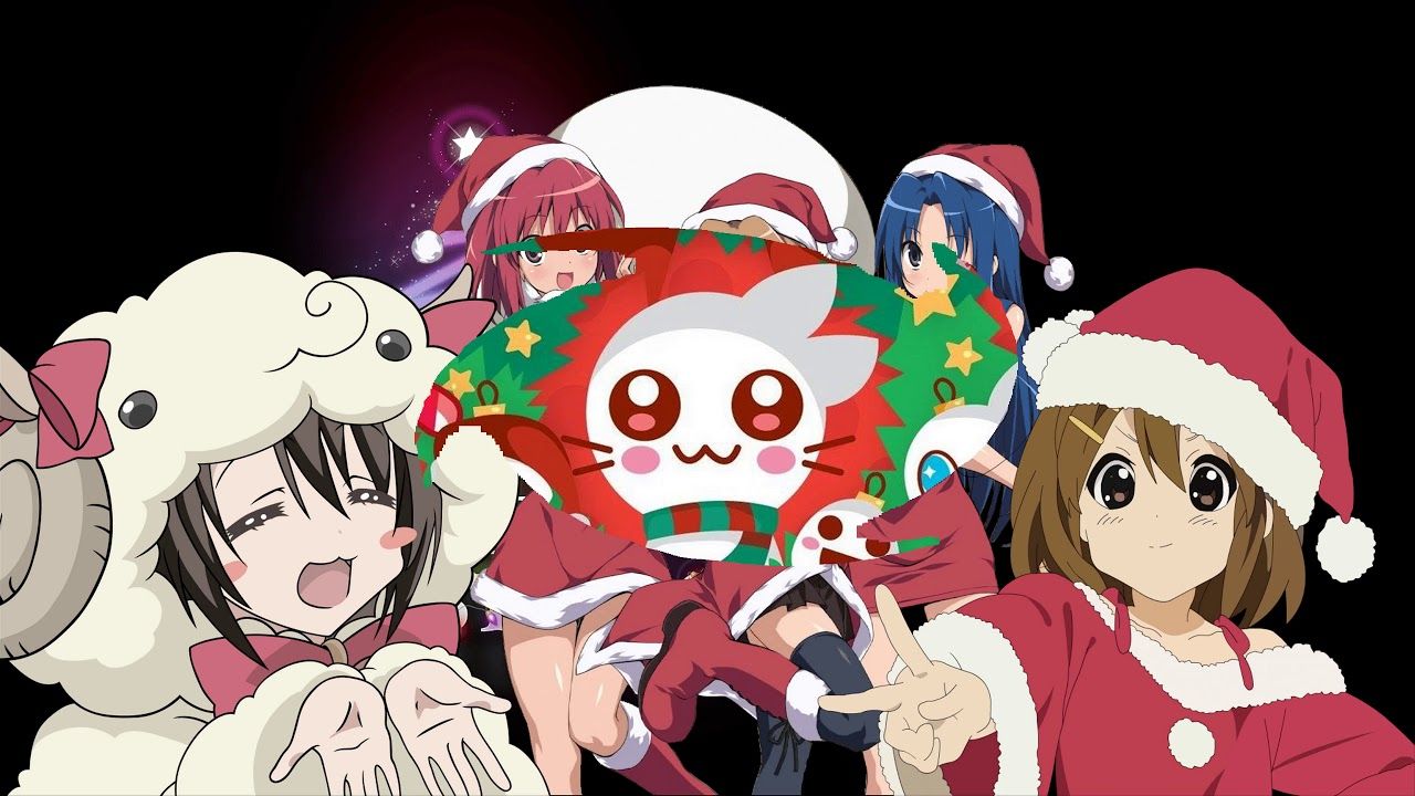Merry Xmas Anime Wallpapers - Wallpaper Cave