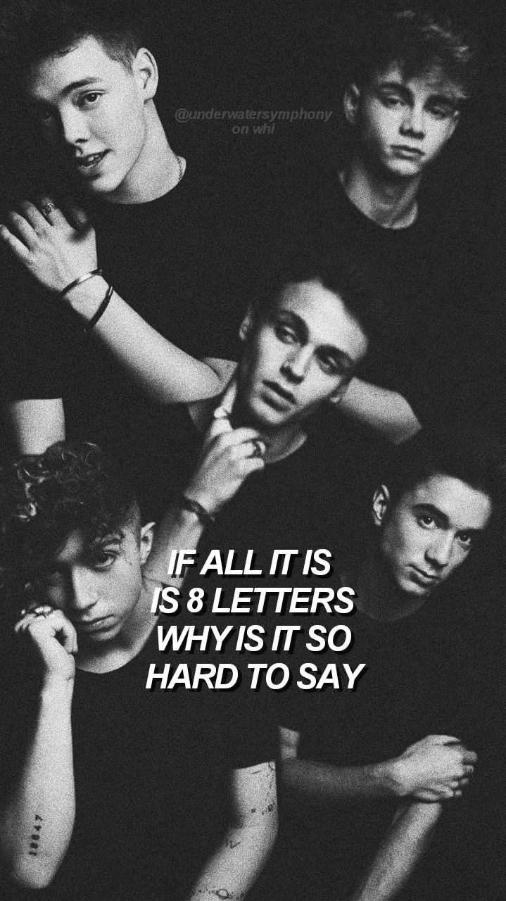 letters don't we wallpaper