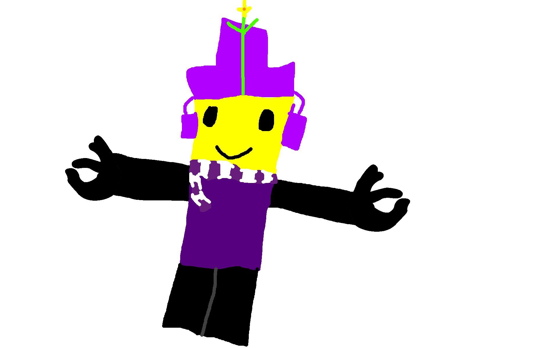 Woodio - fanart for my boi konekokitten