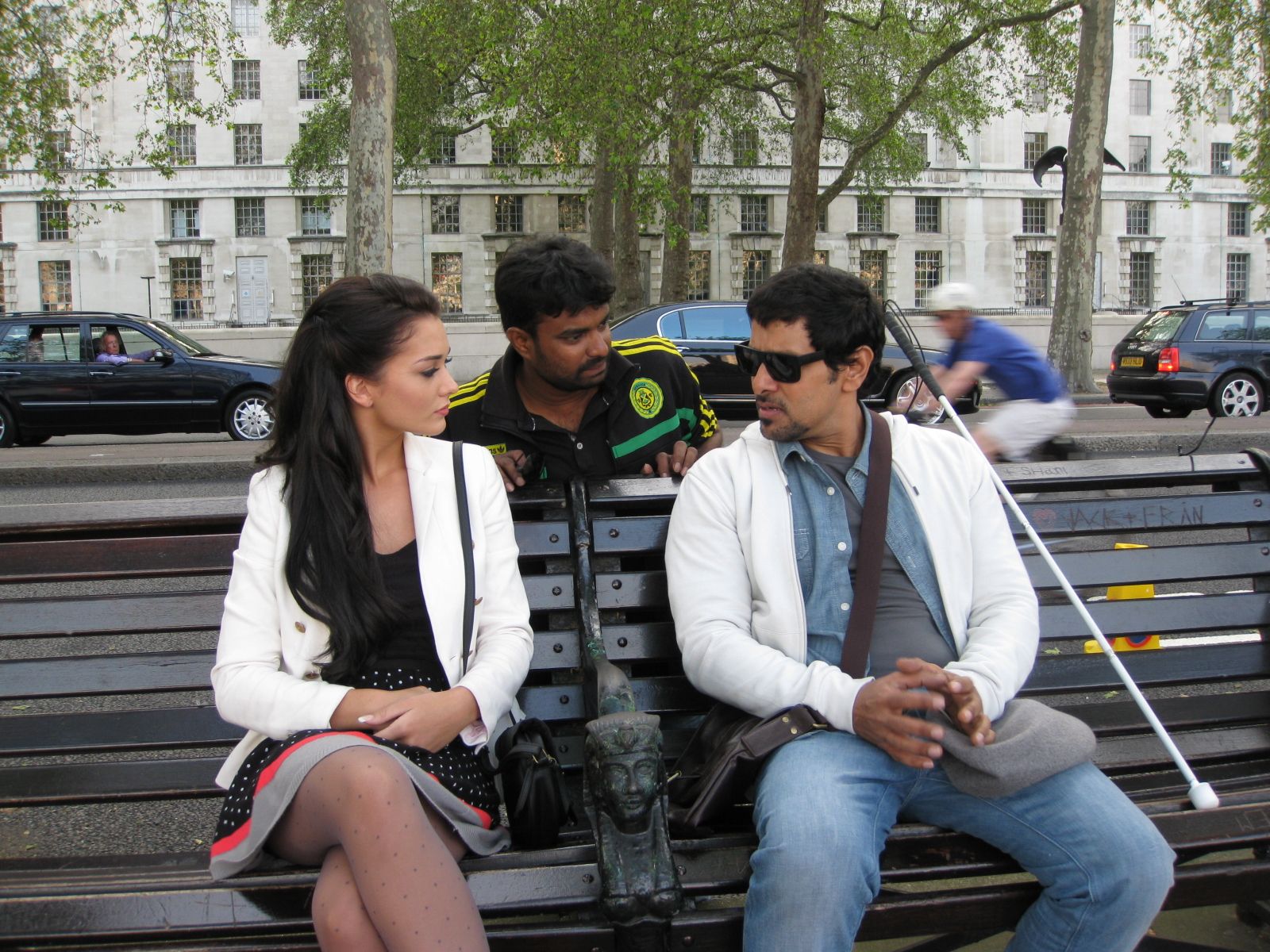 On location with Amy, Vijay and Vikram