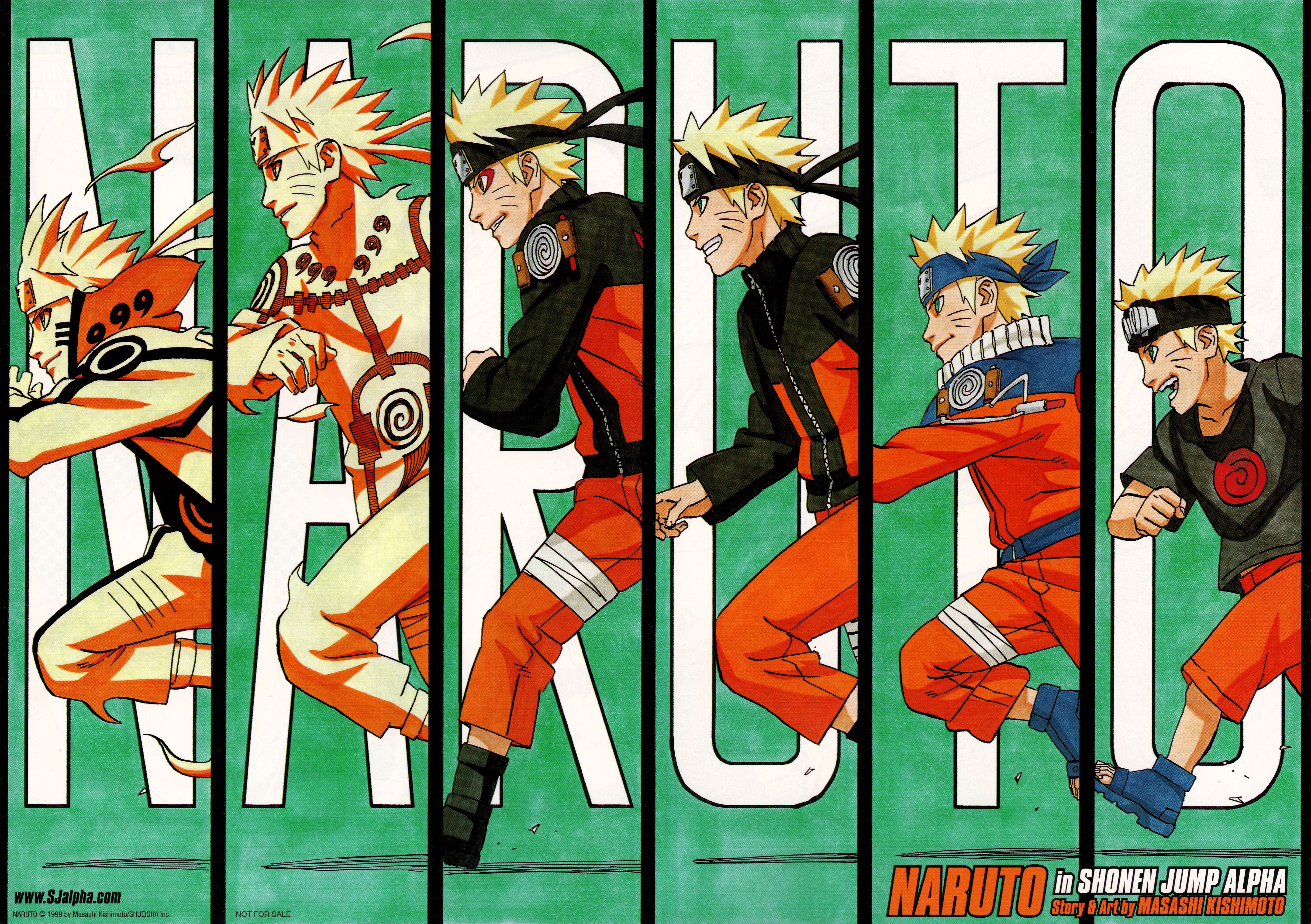 Naruto Chakra Mode and Scan Gallery