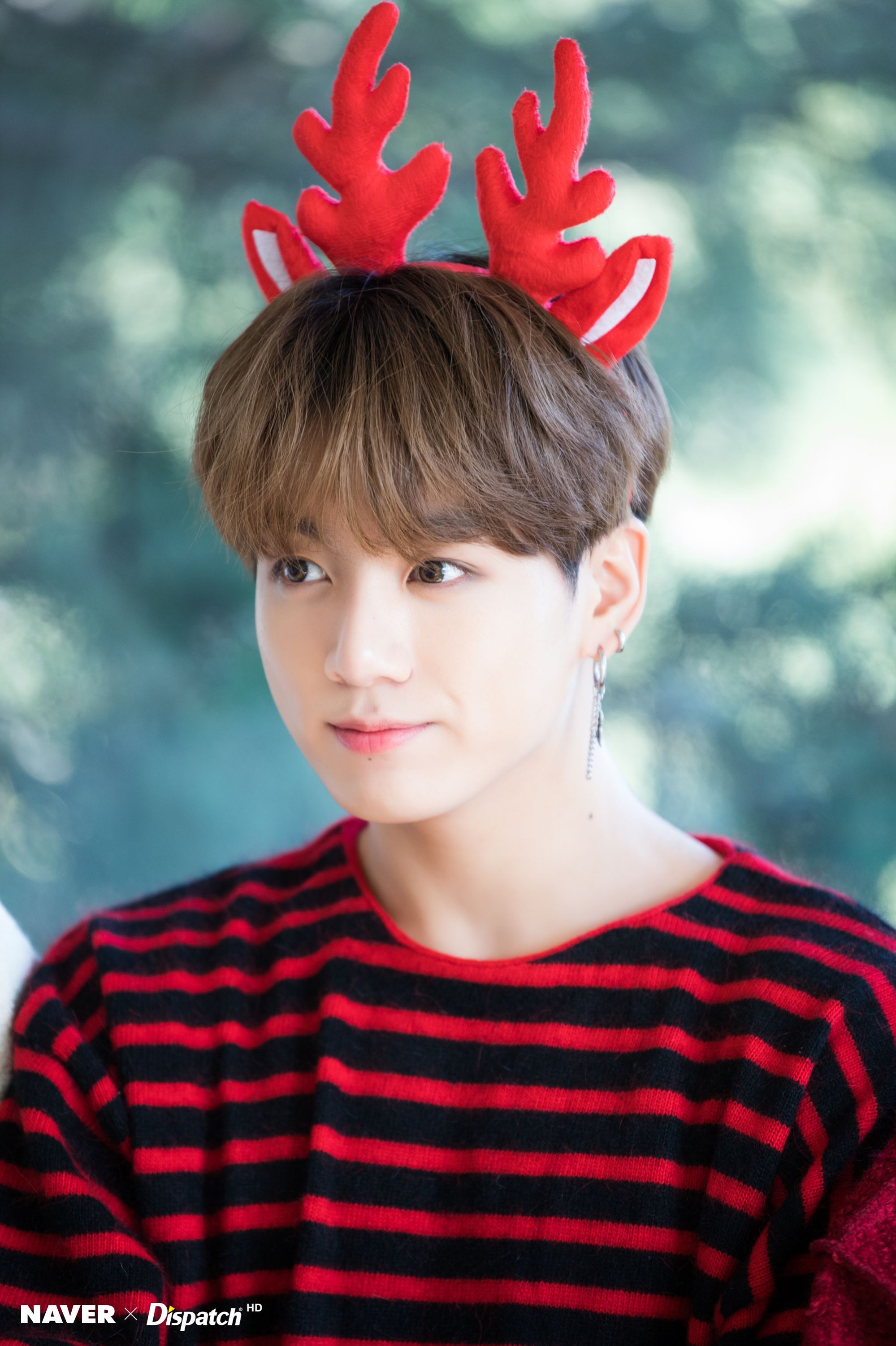NAVER x DISPATCH BTS's Jungkook Christmas Picture