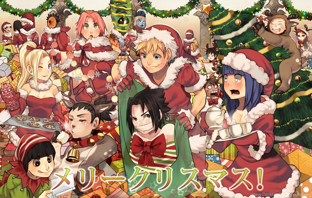 Manga Christmas Wallpapers - Wallpaper Cave