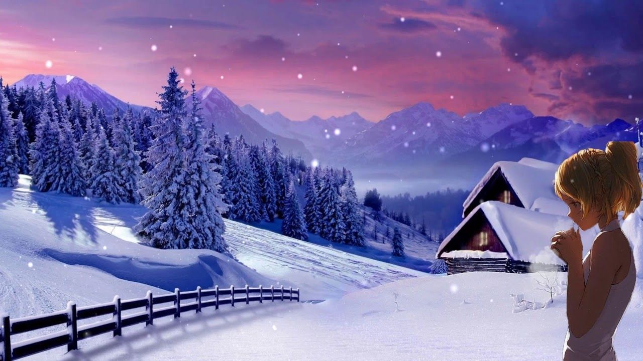 Kayou. of a winter day. Winter wallpaper, Tree HD wallpaper, Winter landscape