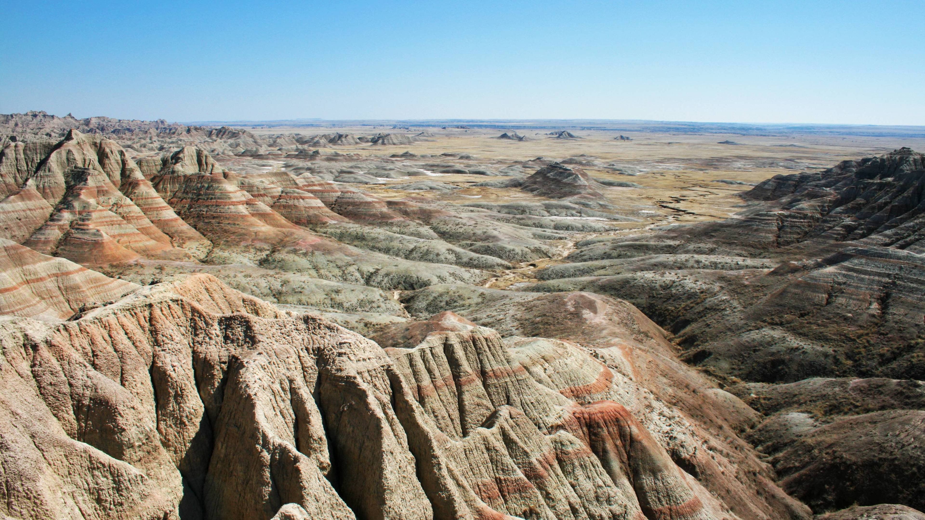 Badlands 4K wallpaper for your desktop or mobile screen free and easy to download