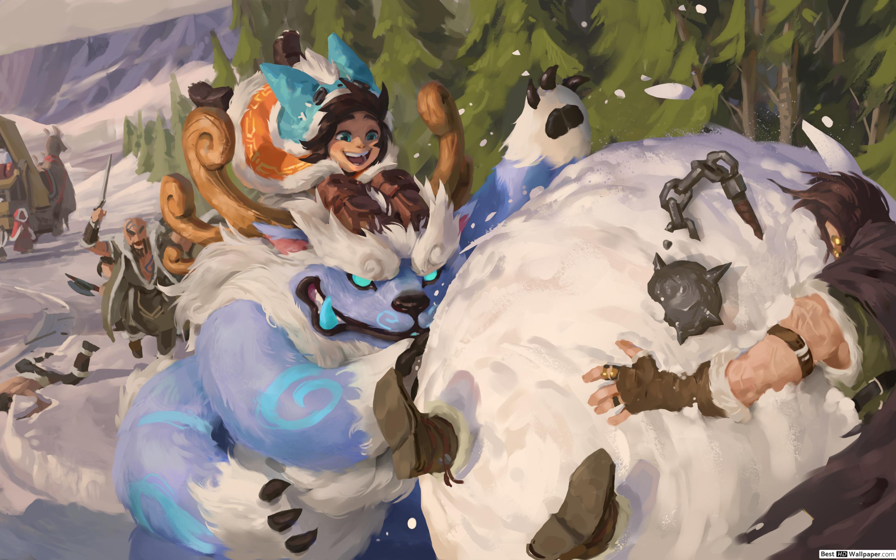 League of legends & willump HD wallpaper download