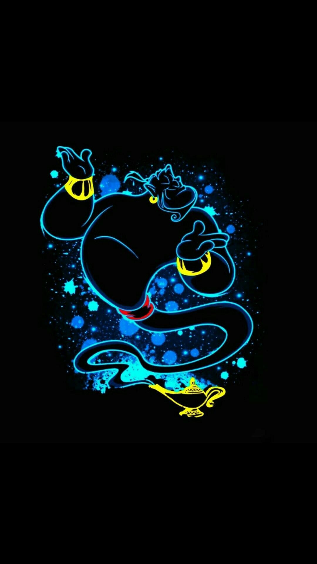 Aladdin. Genie aladdin, Aladdin wallpaper, Disney princess wallpaper