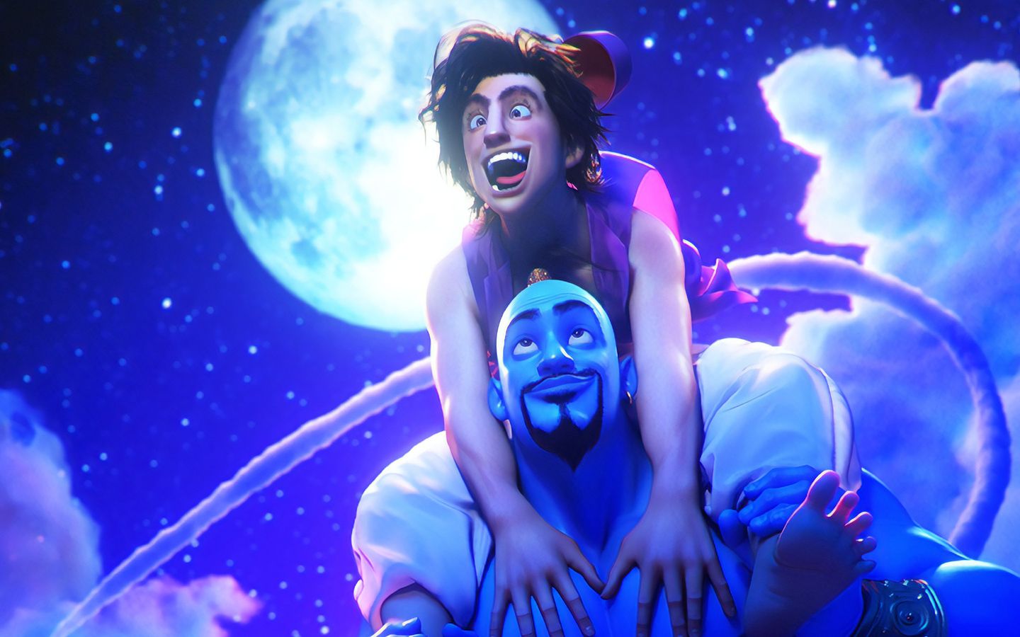 Aladdin And Genie 1440x900 Resolution HD 4k Wallpaper, Image, Background, Photo and Picture