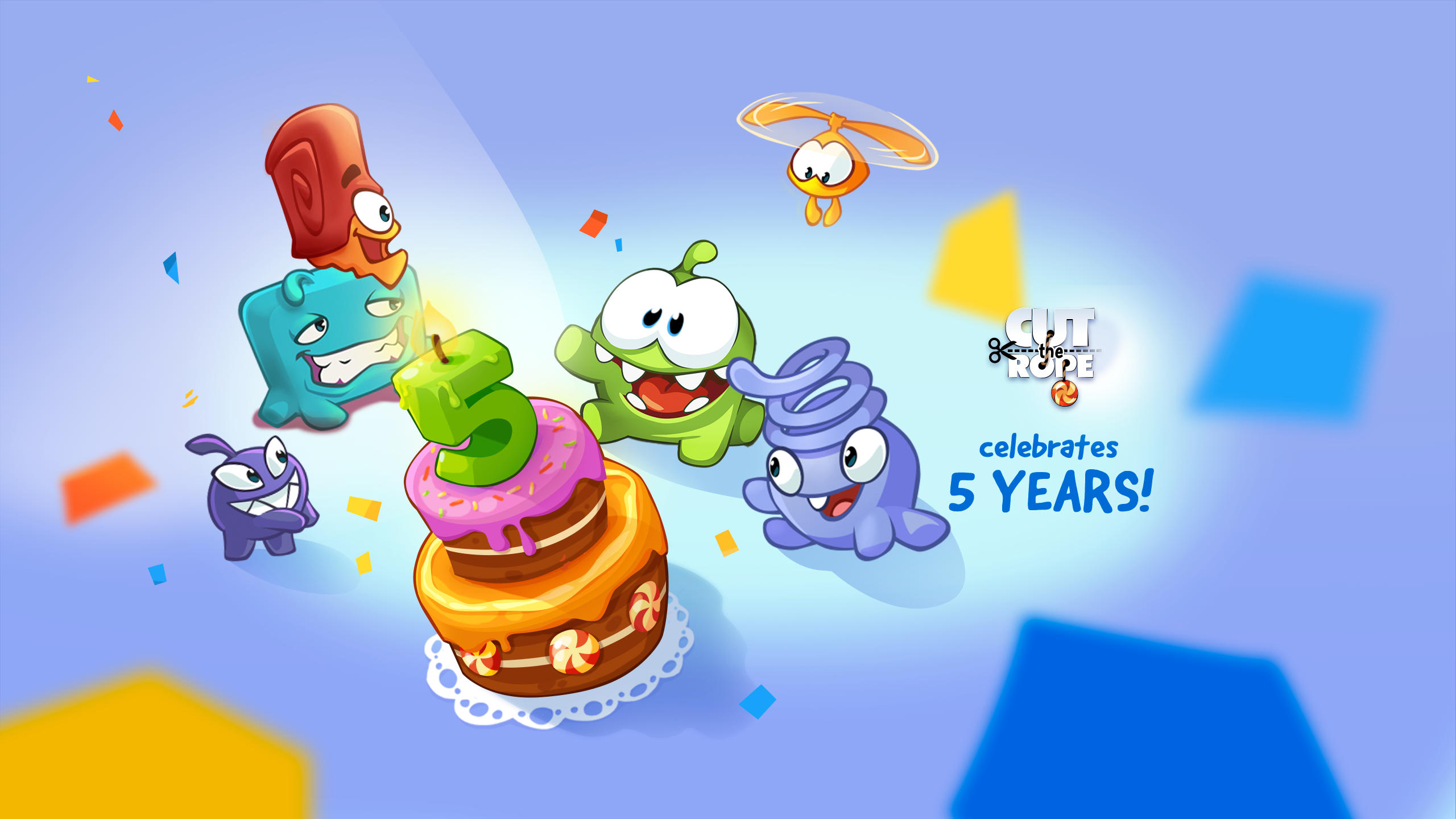 Om Nom is back, and still hungry: New 'Cut the Rope' set for December