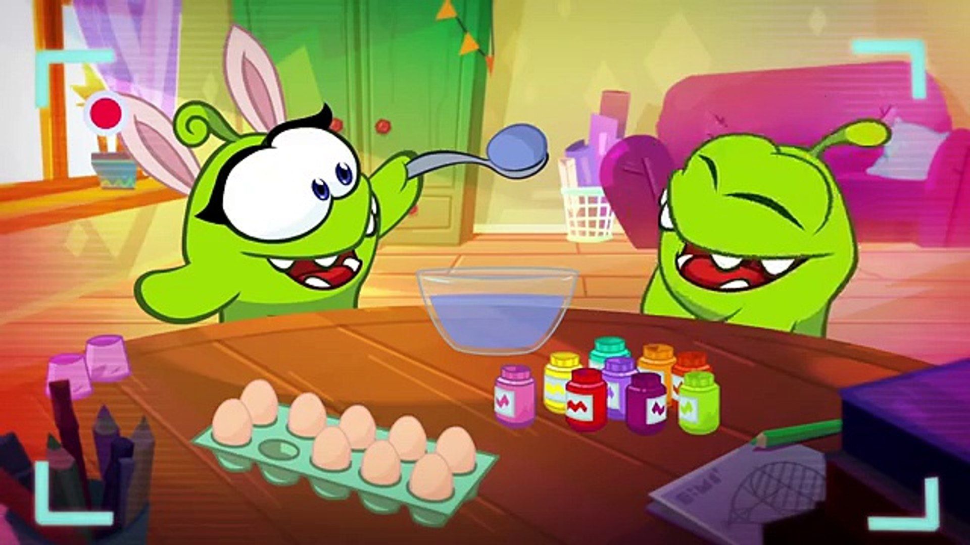 Om Nom Stories Noms: Easter Bunny (Cut The Rope) New Season 8