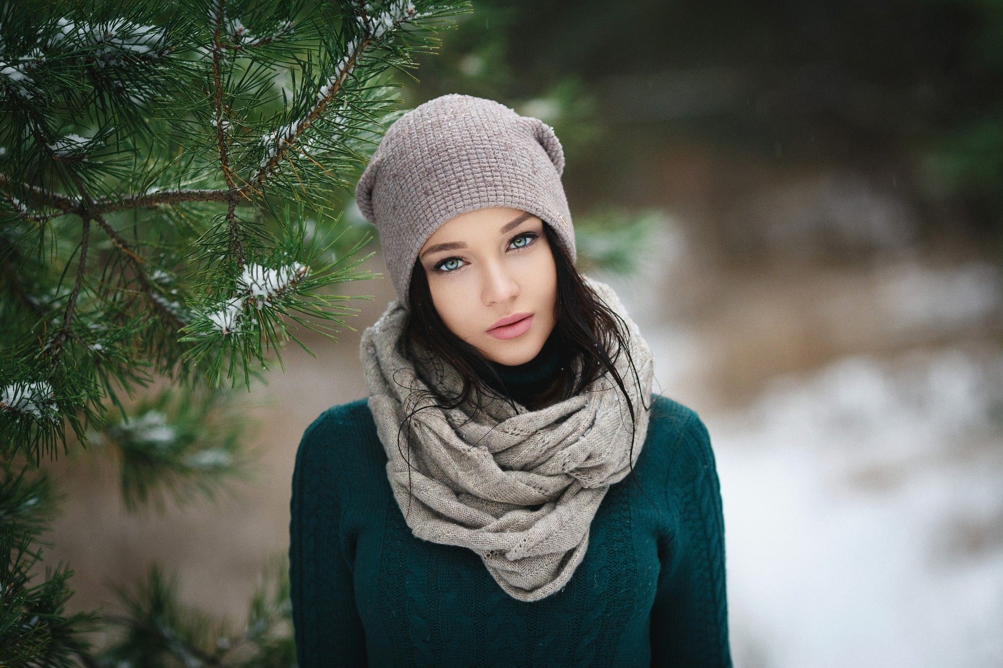 Winter Women Wallpapers - Wallpaper Cave