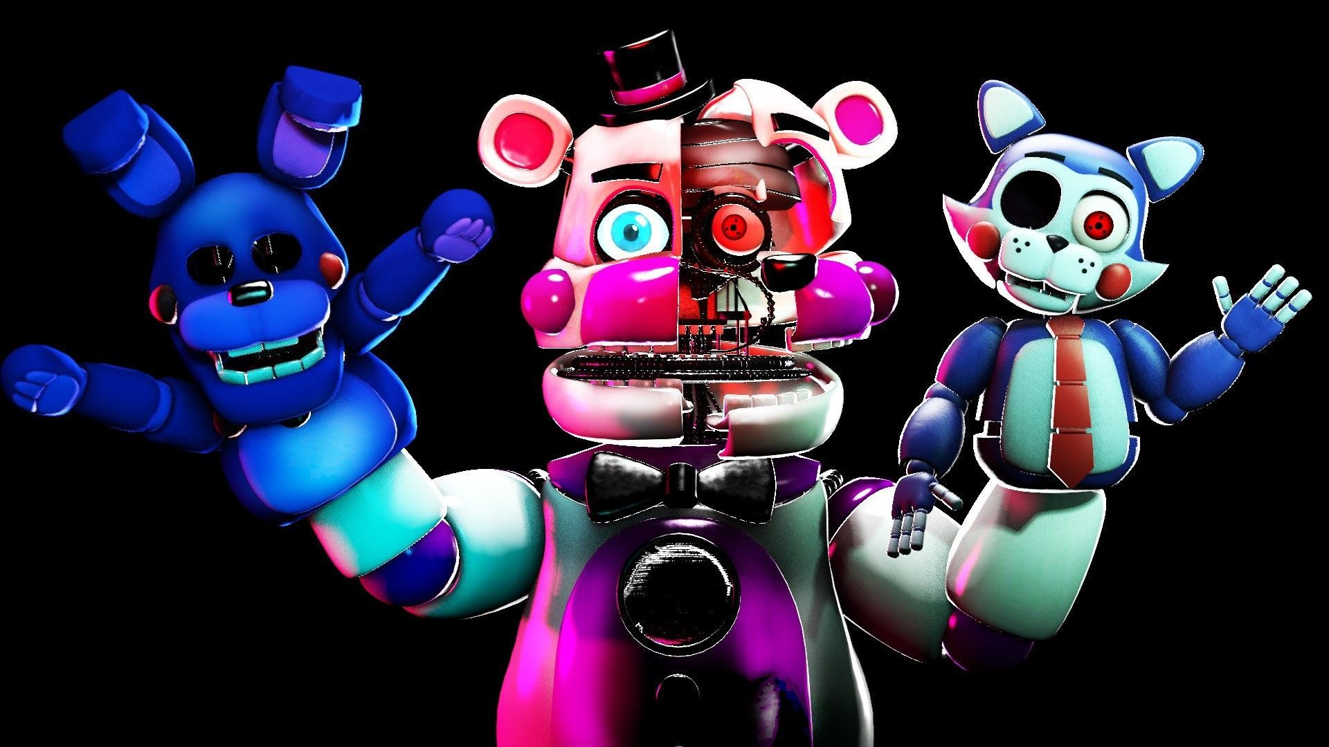 Steam WorkshopFNAF  Funtime Freddy Wallpaper Audio responsive