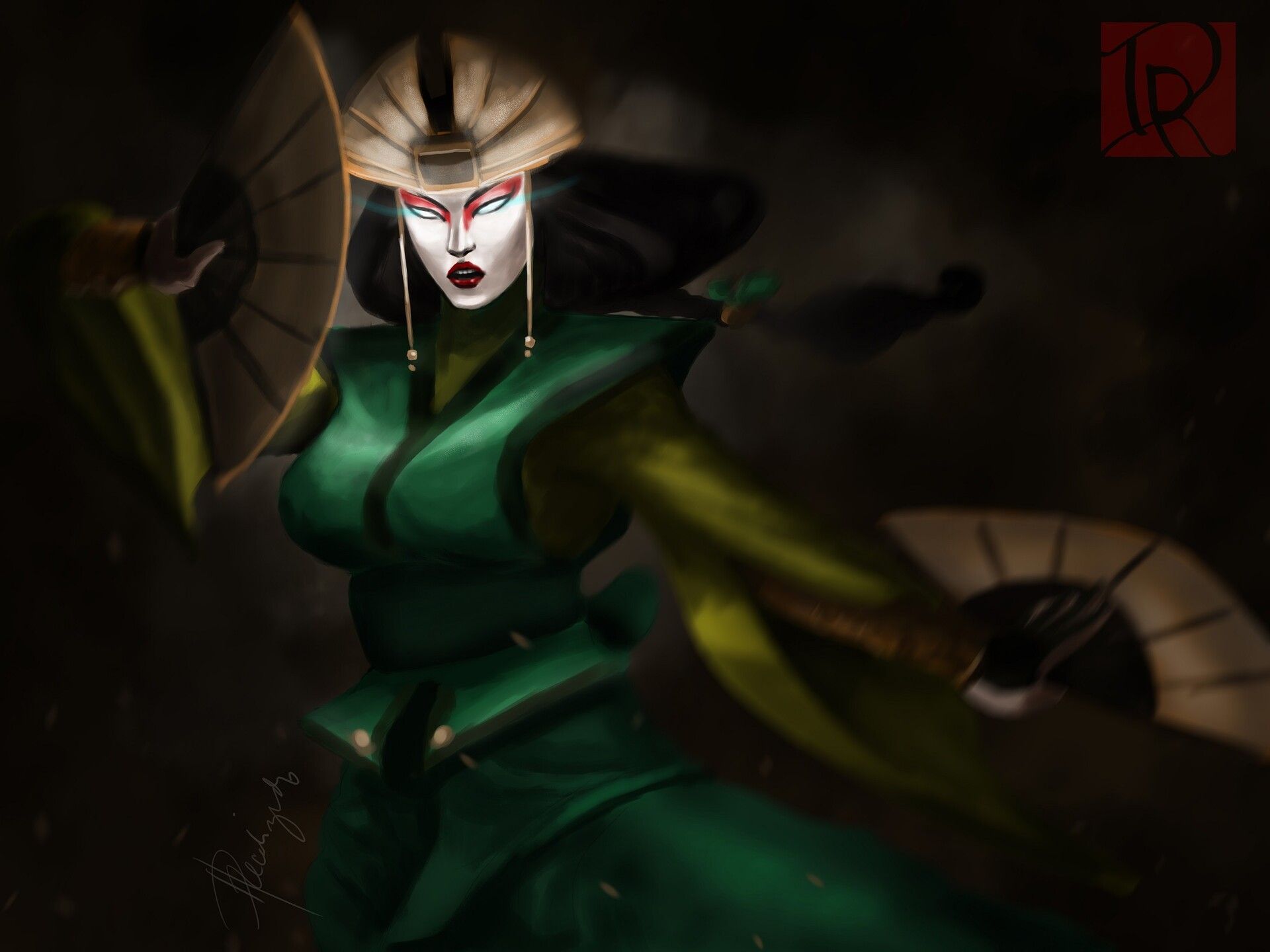 Avatar Kyoshi Wallpaper Free Avatar Kyoshi Background