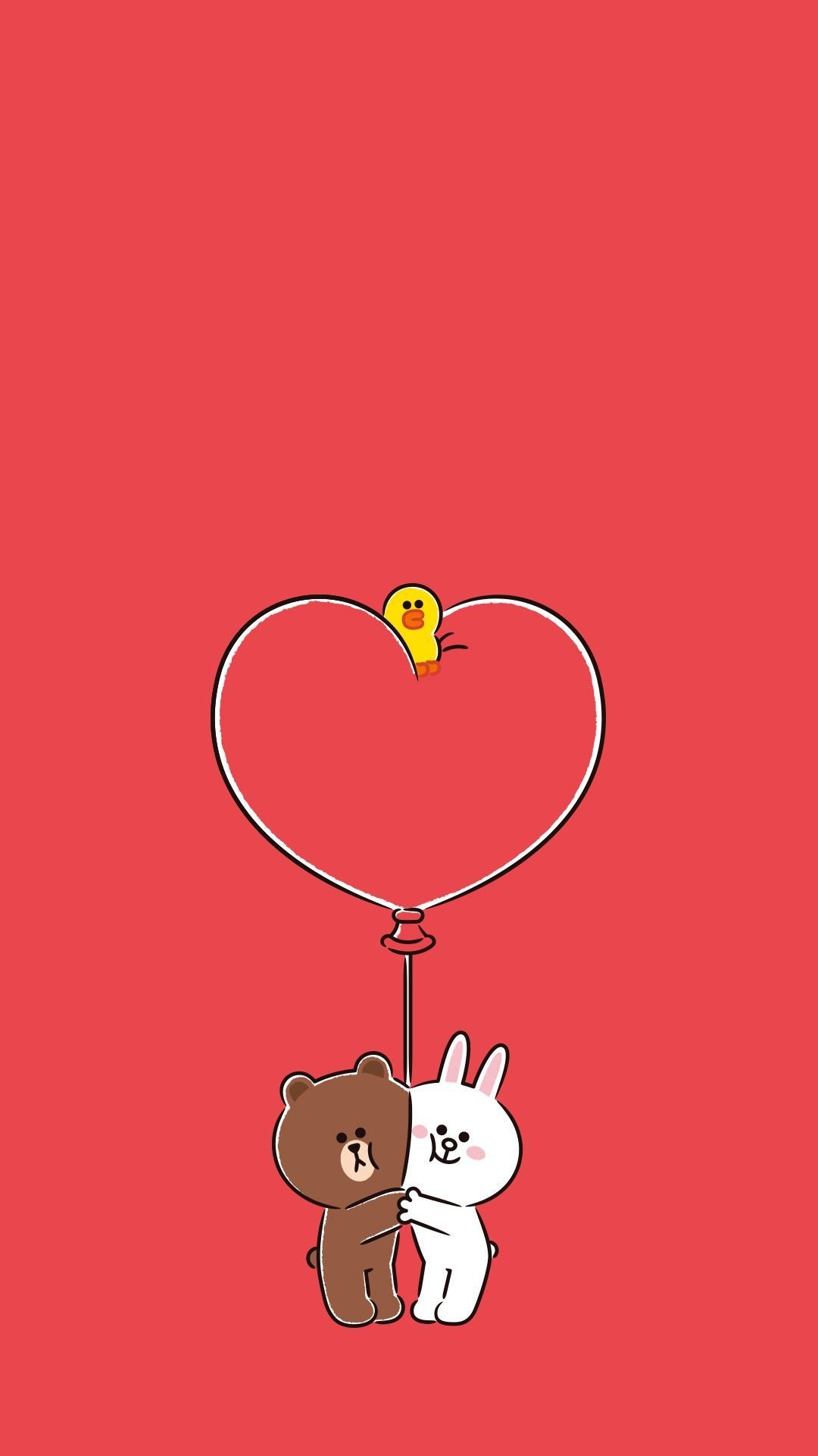 LINEFRIENDS PIC. GIFs, pics and wallpaper by LINE friends. Line friends, Friends wallpaper, Cute cartoon wallpaper
