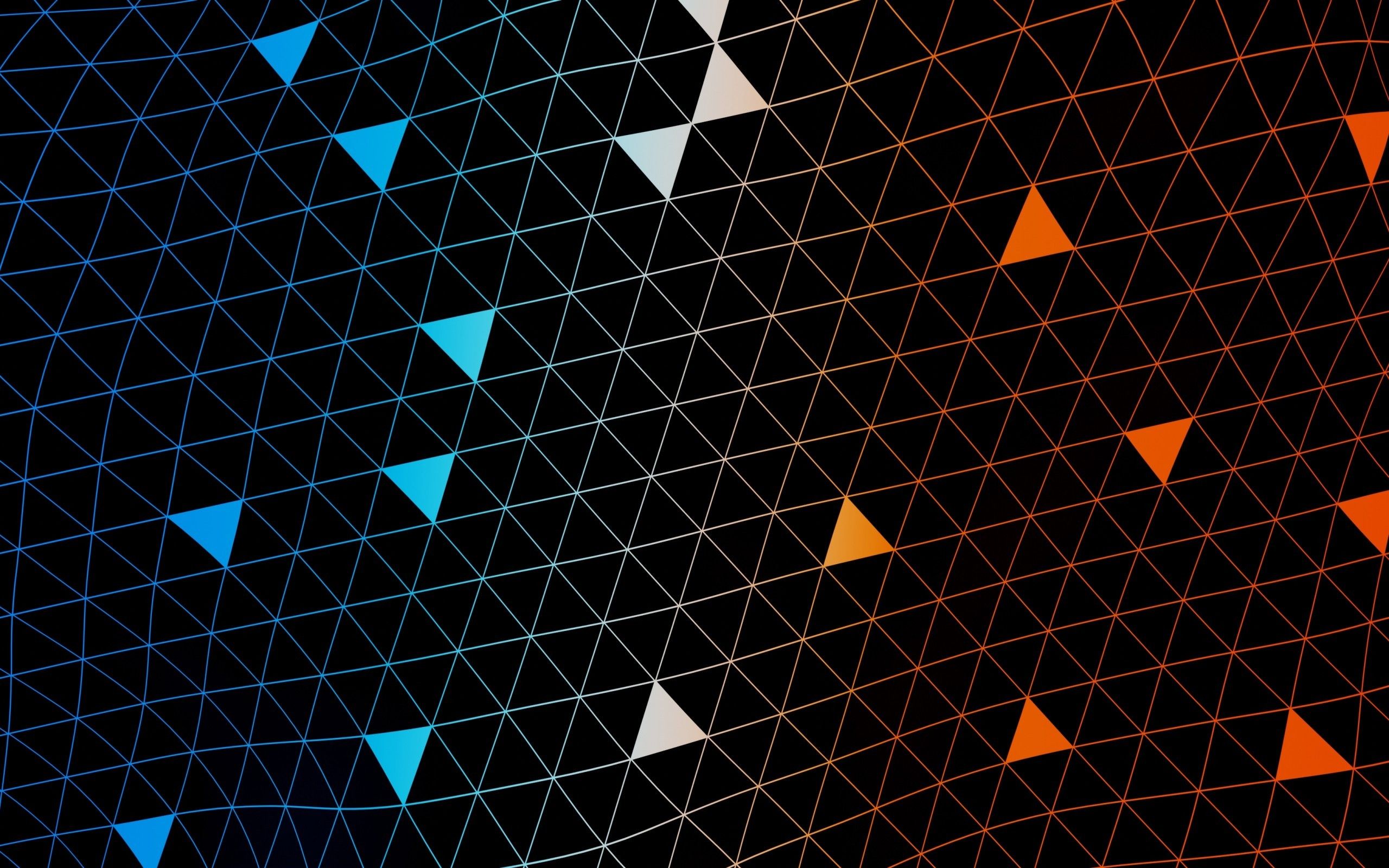 Download 2560x1600 Triangles, Geometric Shapes, Pattern Wallpaper for MacBook Pro 13 inch