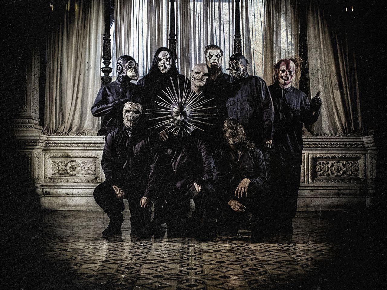 Photos Slipknot Nu Metal, Shawn Crahan, Craig Jones, Mick Thomson