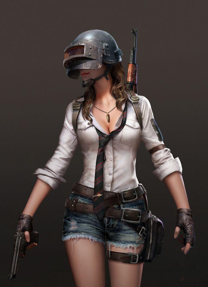 Female PUBG Wallpaper