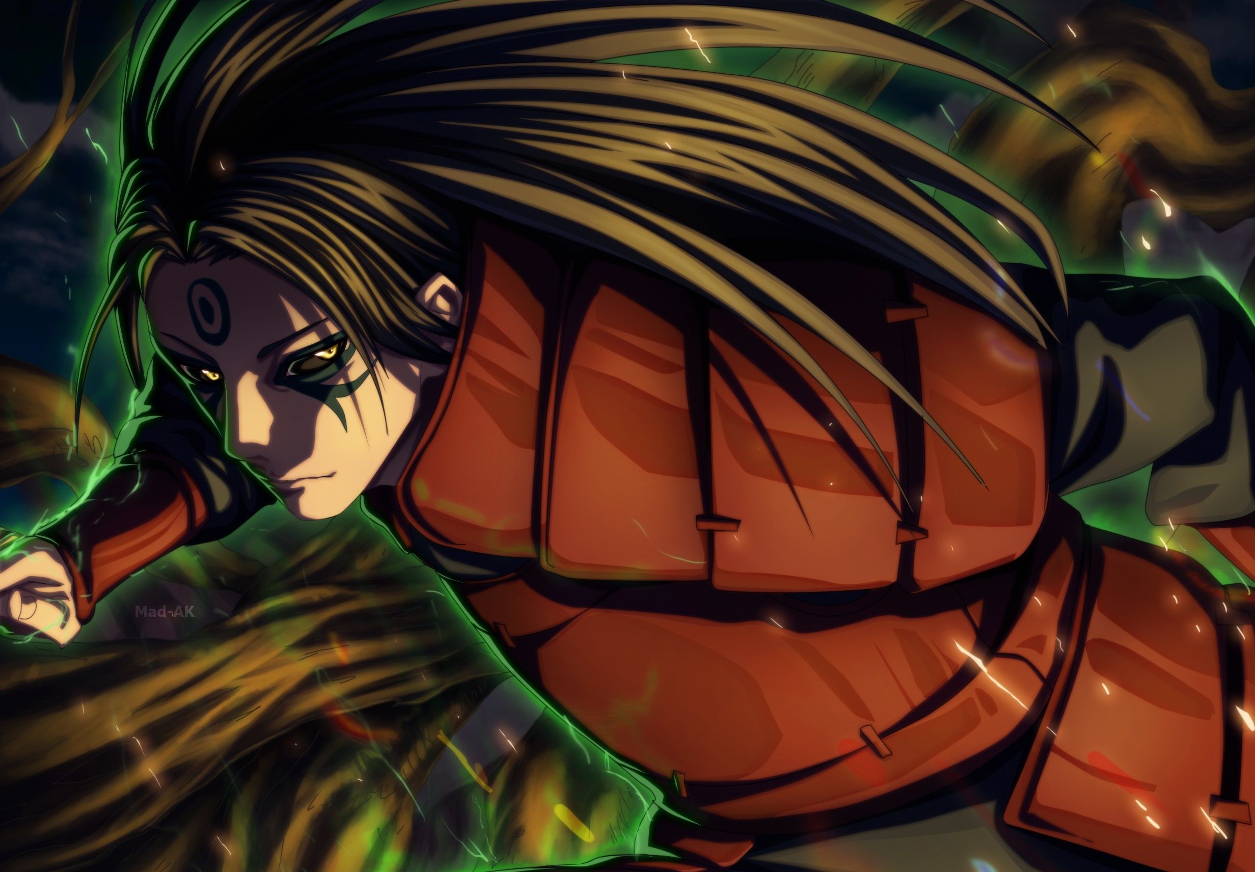 Hashirama Senju Wallpaper, HD Anime 4K