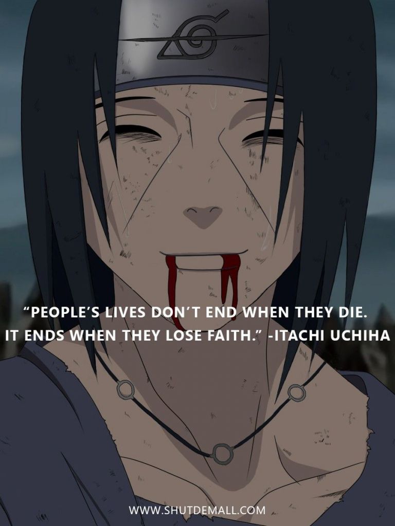 Free download Anime Quotes Naruto quotes Anime quotes inspirational [1200x1200] for your Desktop, Mobile & Tablet. Explore Itachi Quotes Wallpaper. Itachi Quotes Wallpaper, Itachi Wallpaper, Itachi Wallpaper