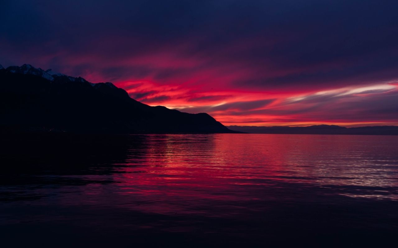4K Dark Sunset 1280x800 Resolution Wallpaper, HD Nature 4K Wallpaper, Image, Photo and Background