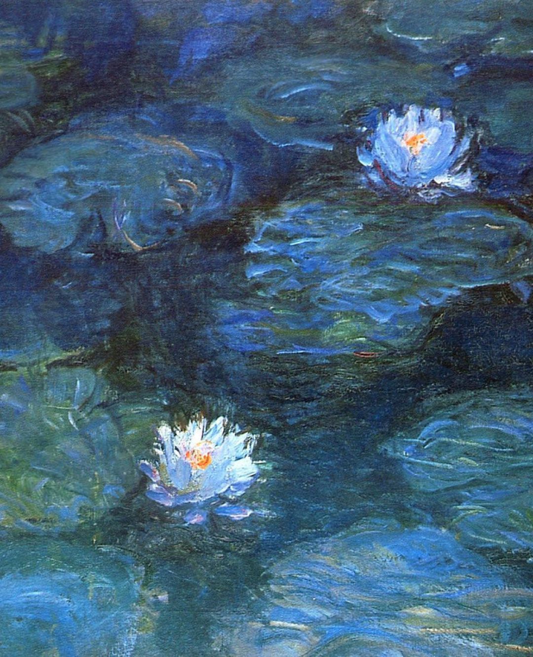 Claude Monet Water Lilies, iPhone, Desktop HD Background / Wallpaper (1080p, 4k) (1080x1330) (2020)