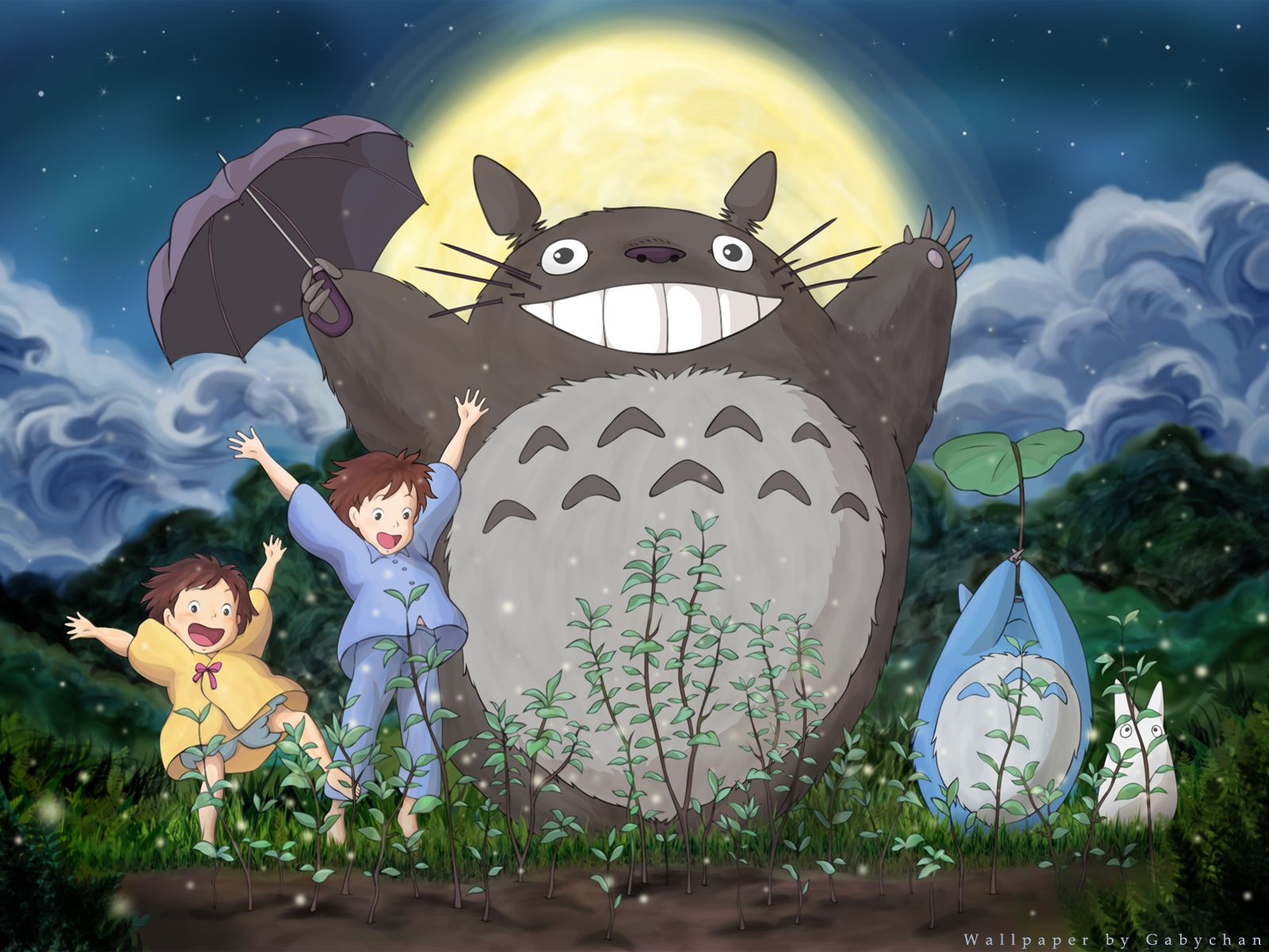 Tonari no Totoro (My Neighbor Totoro), Wallpaper Anime Image Board