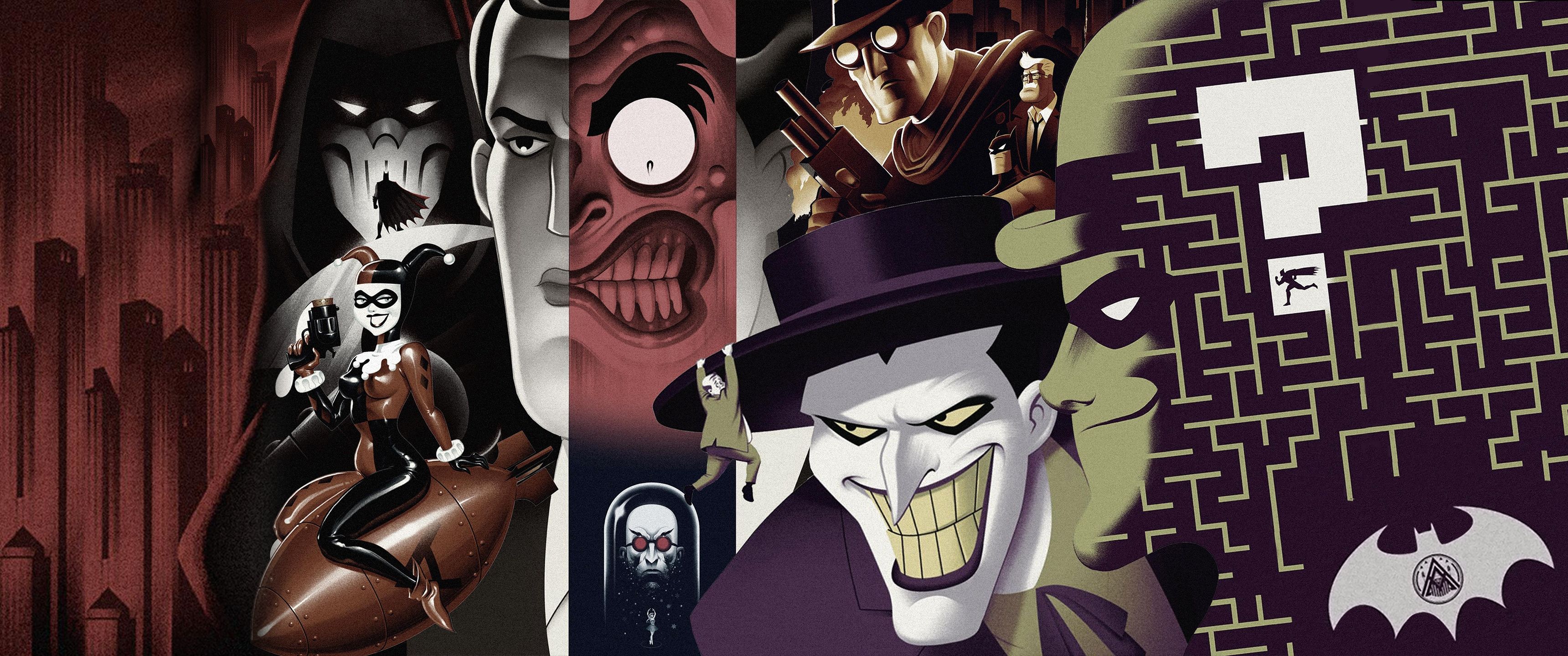 Batman the Animated Series Wallpaper Fresh Harley Quinn Smiles for the Camera In A Pair New Promotional Posters for Suicide Squad This Week of The Hudson