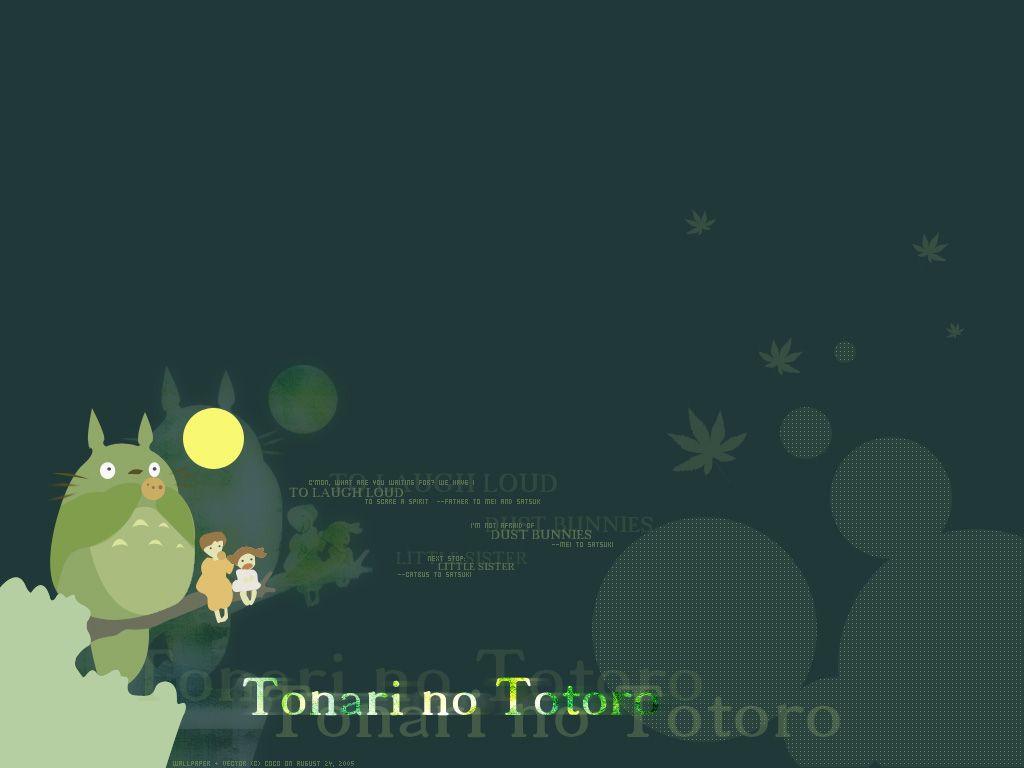 My Neighbor Totoro Wallpaper: Tonari no Totoro
