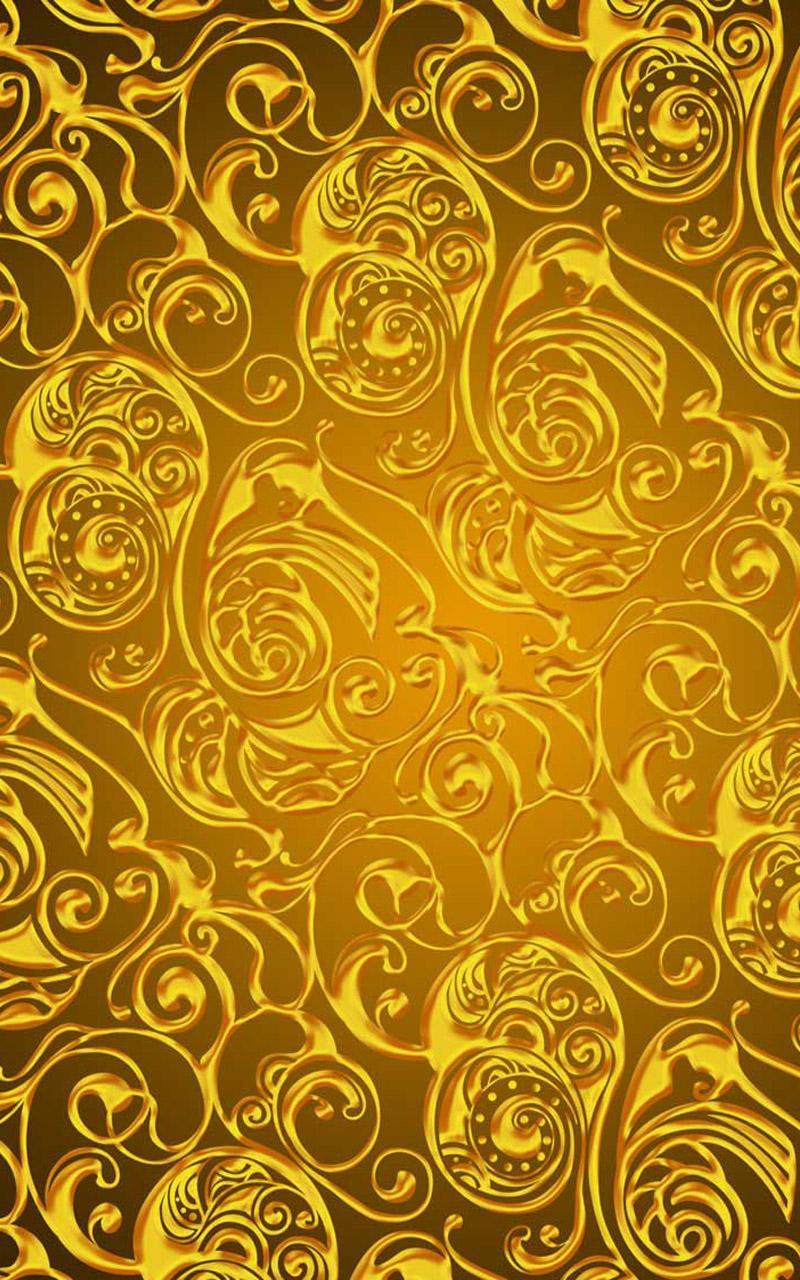 4K Gold Live Wallpaper for Android