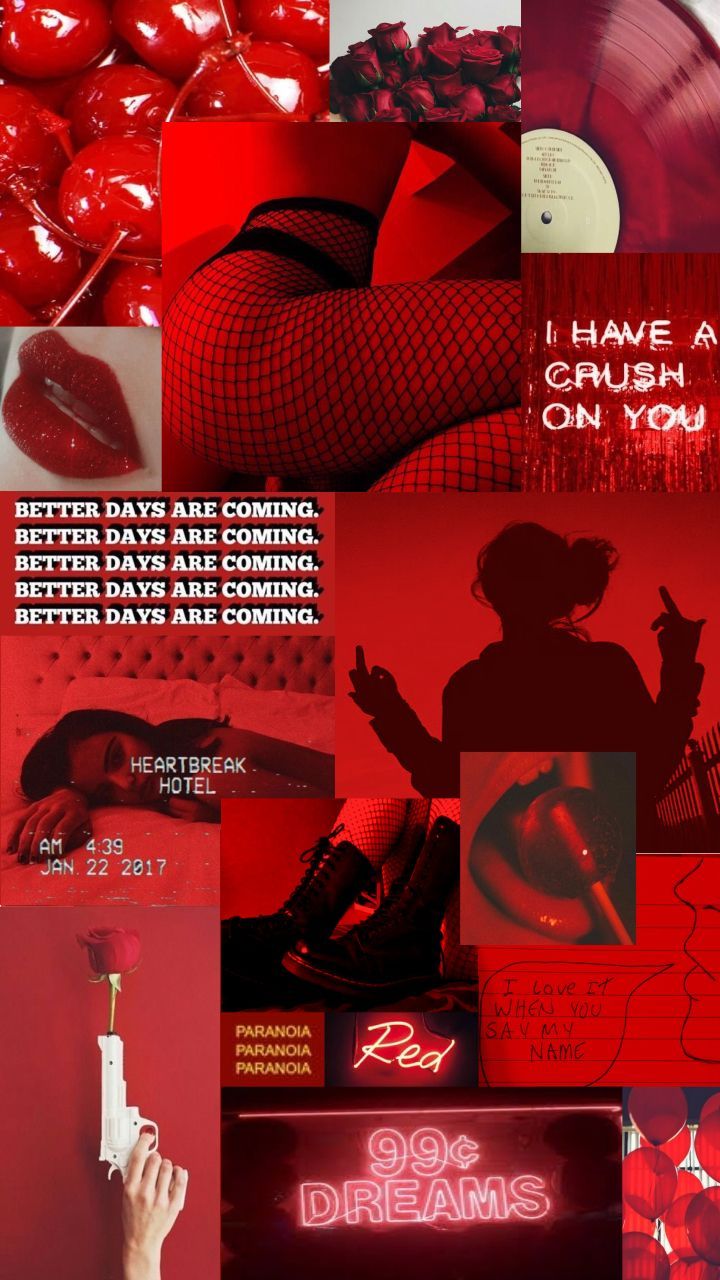 Baddie Aesthetic Red Wallpaper / Red Aesthetic Tumblr Wallpapers Hd