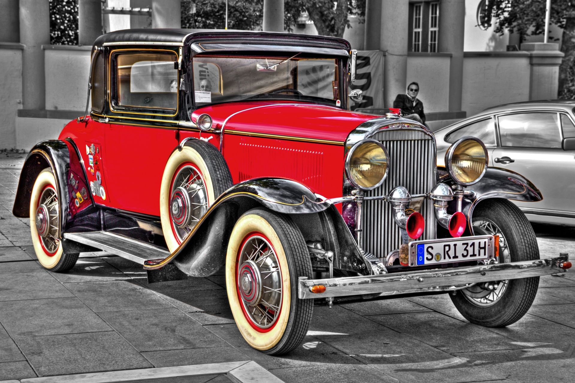 Desktop Wallpaper Buick 1931 66 S Sport Coupe Red antique 1920x1280