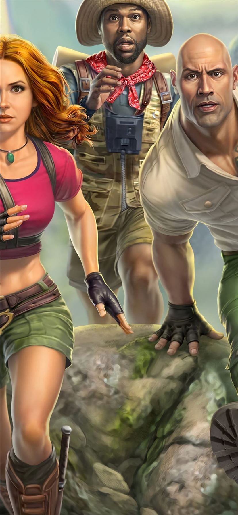 jumanji the video game iPhone 11 Wallpaper Free Download