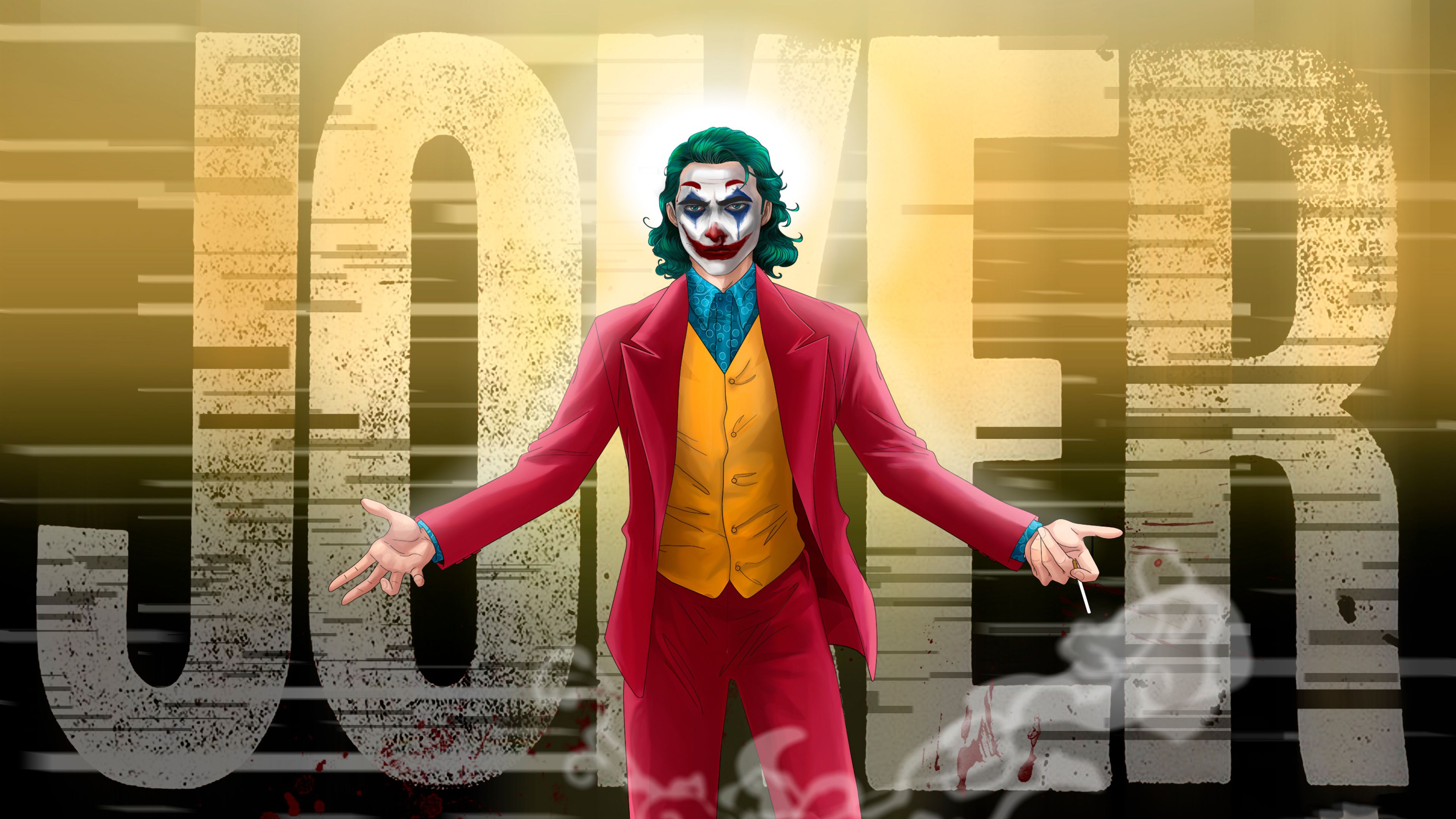 Joker 4K Art 4K Wallpaper, HD Artist 4K Wallpaper, Image, Photo and Background