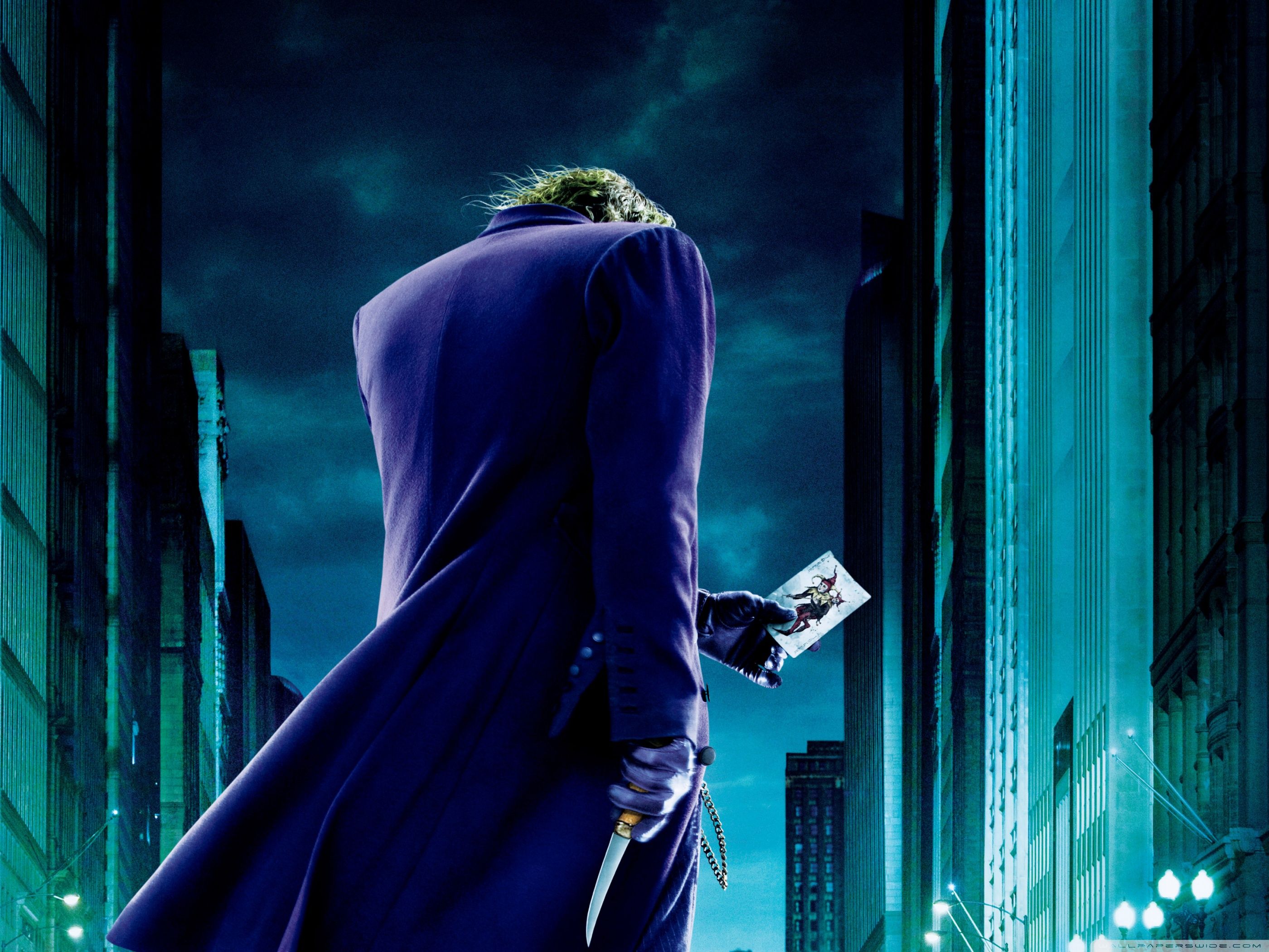 The Joker The Dark Knight Ultra HD Desktop Background Wallpaper for 4K UHD TV, Tablet