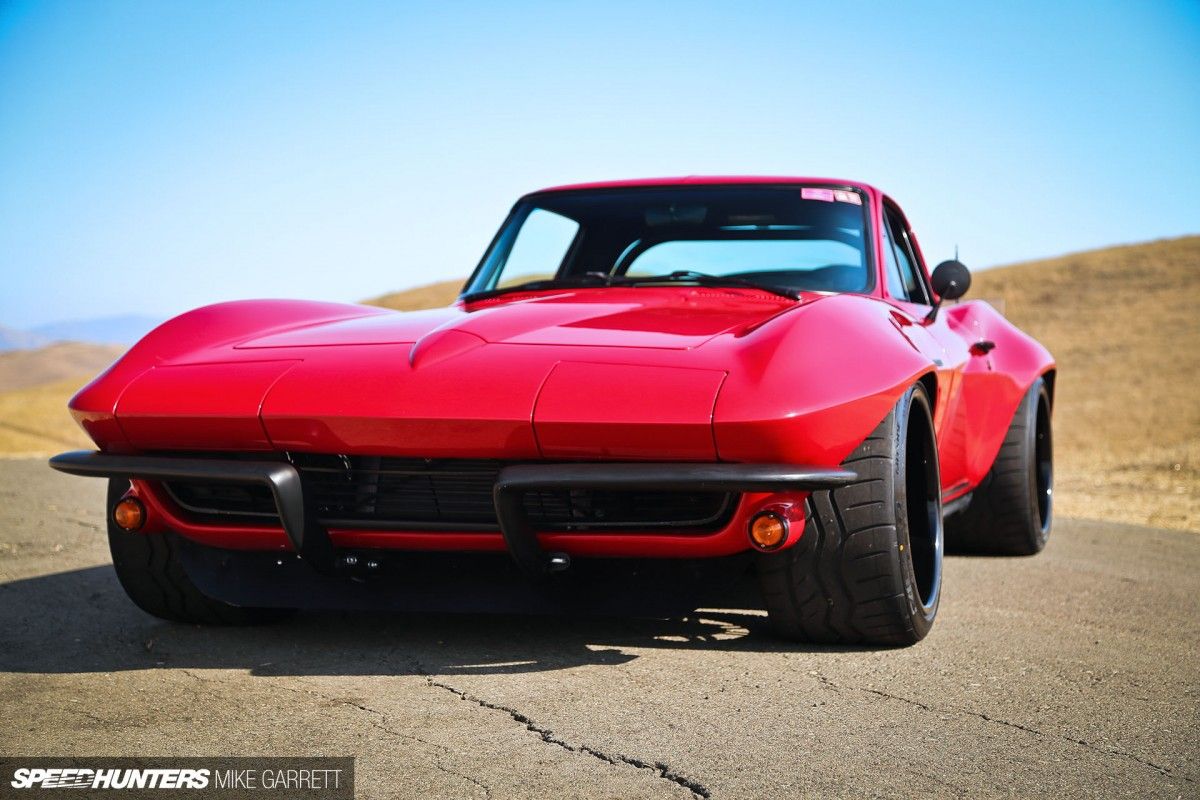 The Big Red Corvette