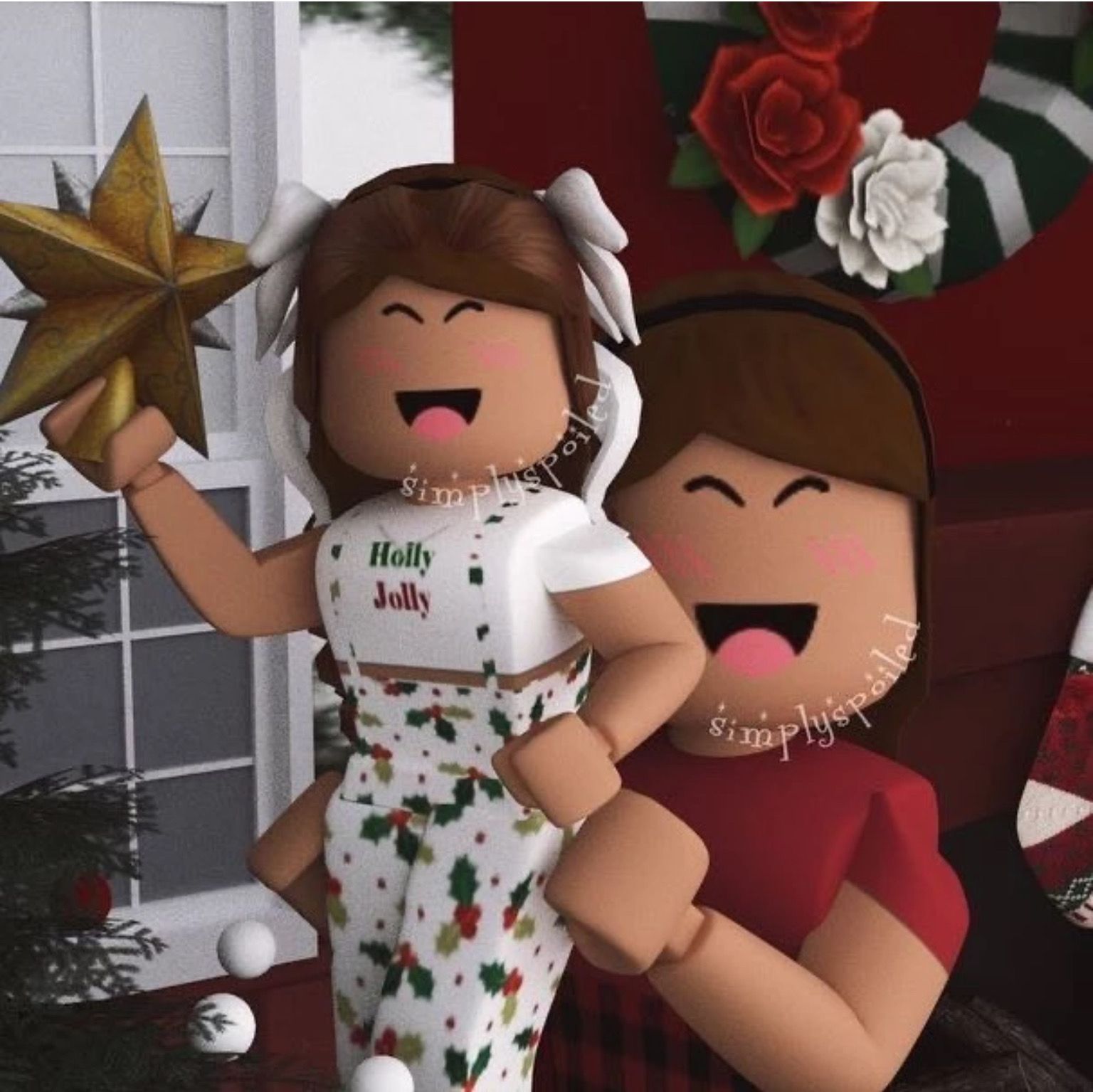 Roblox Christmas Background