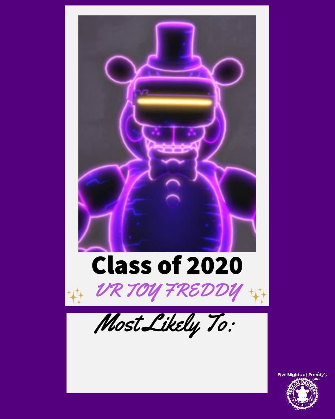 2,119 Me gusta, 130 comentarios en Instagram: Which yearbook superlative would VR Toy. Yearbook superlatives, Fnaf, Fnaf wallpaper