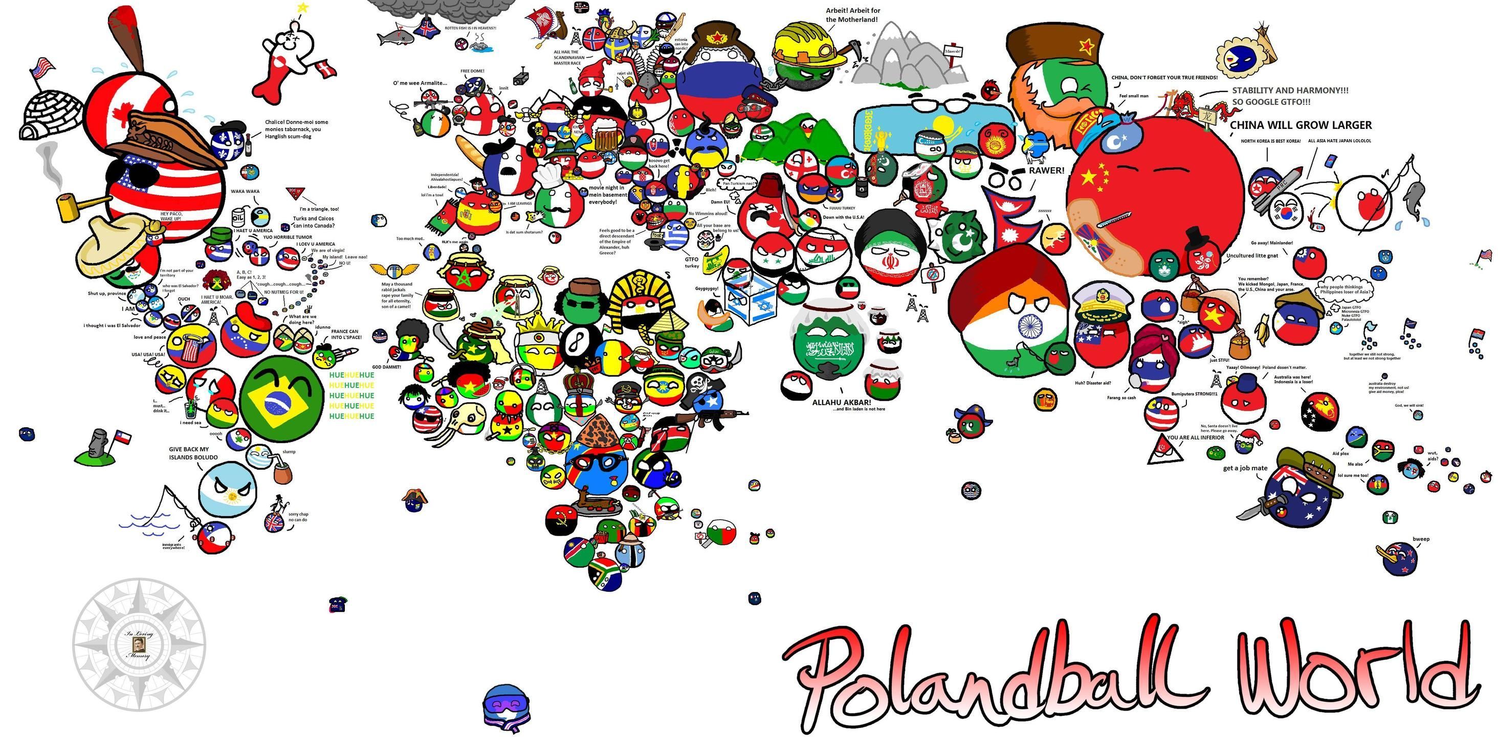 Countryballs Wallpapers Wallpaper Cave